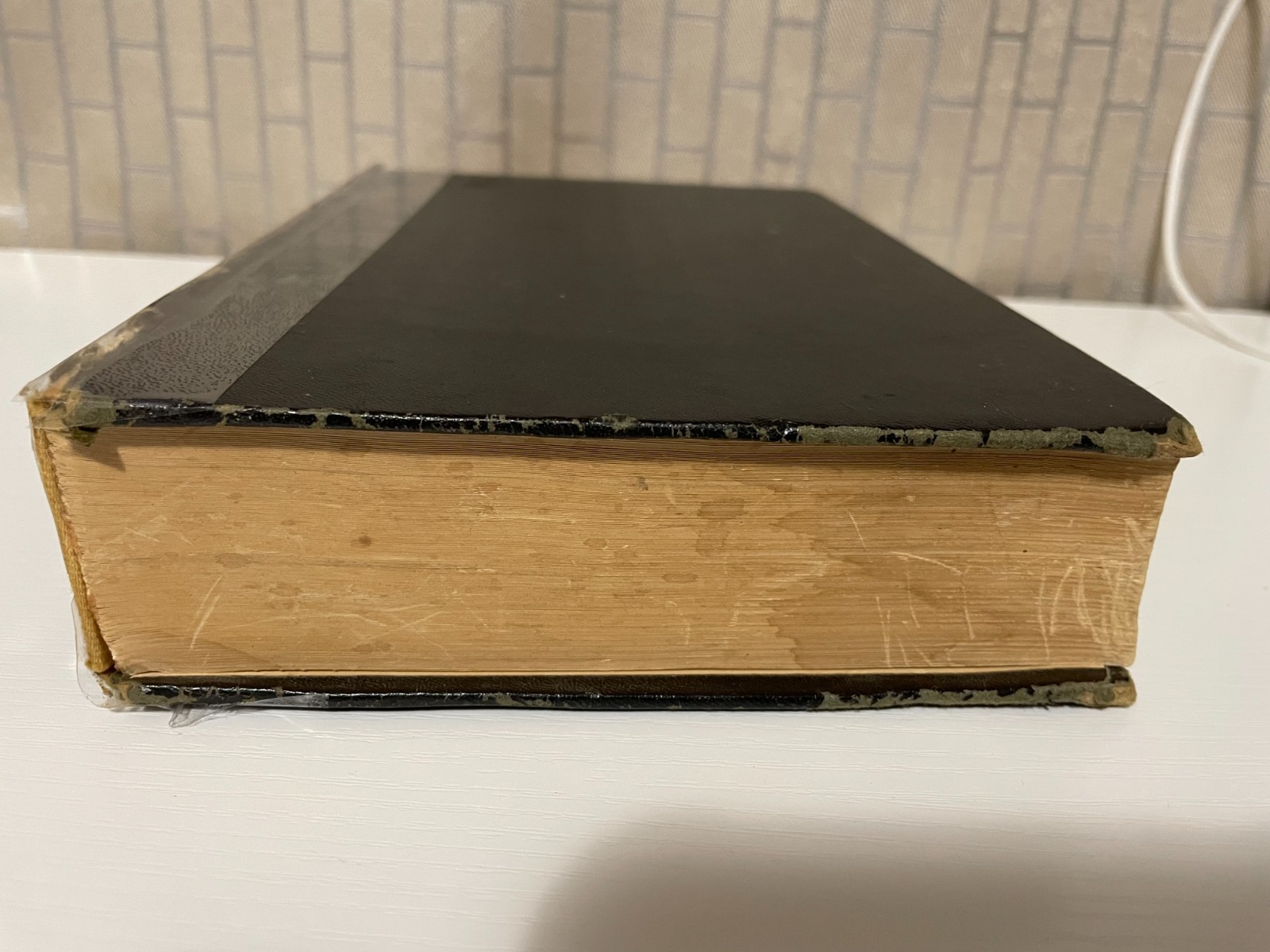 1959 Encyclopedia of Witchcraft Demonology Robbins 1st Ed + Leather Occult Case