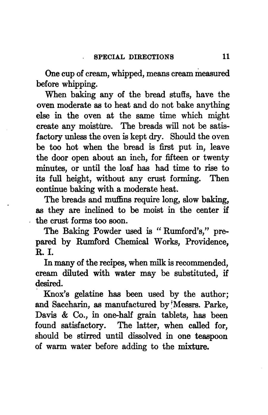 1912 Diabetic Cook Book 116 Pages