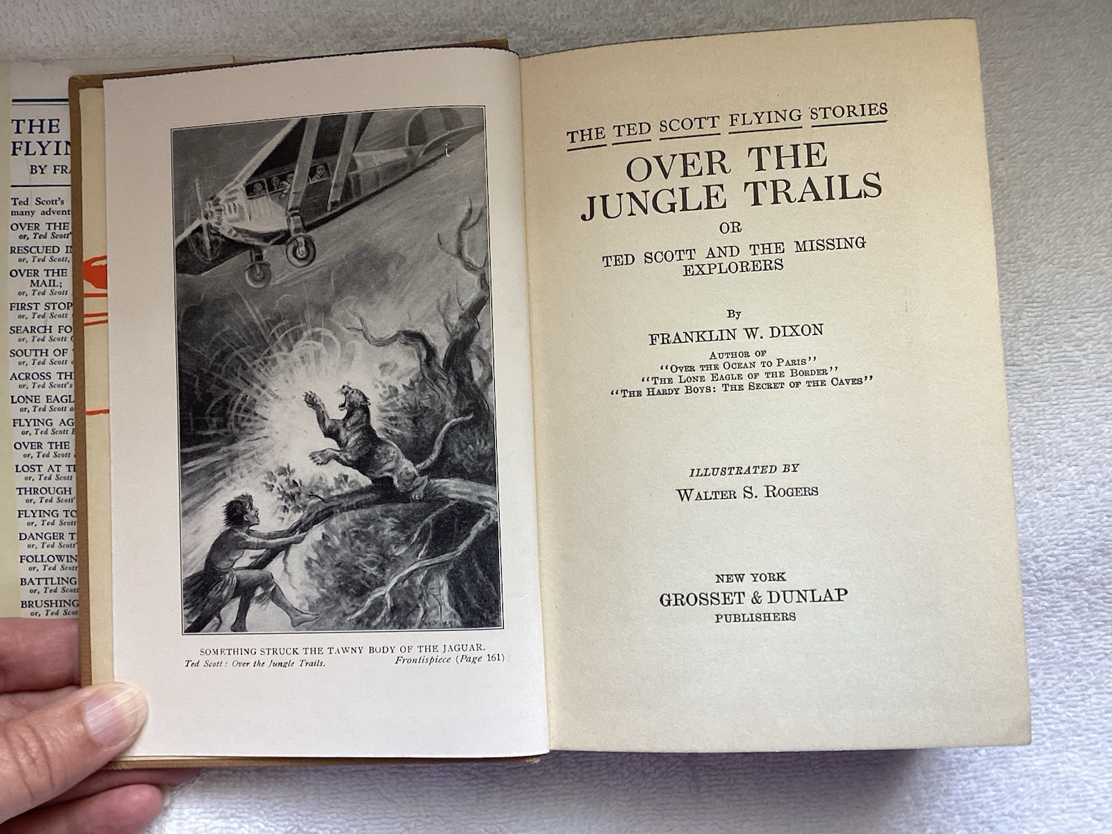 Over the Jungle Trails; or, Ted Scott and the Missing Explorers (The Ted Scott..