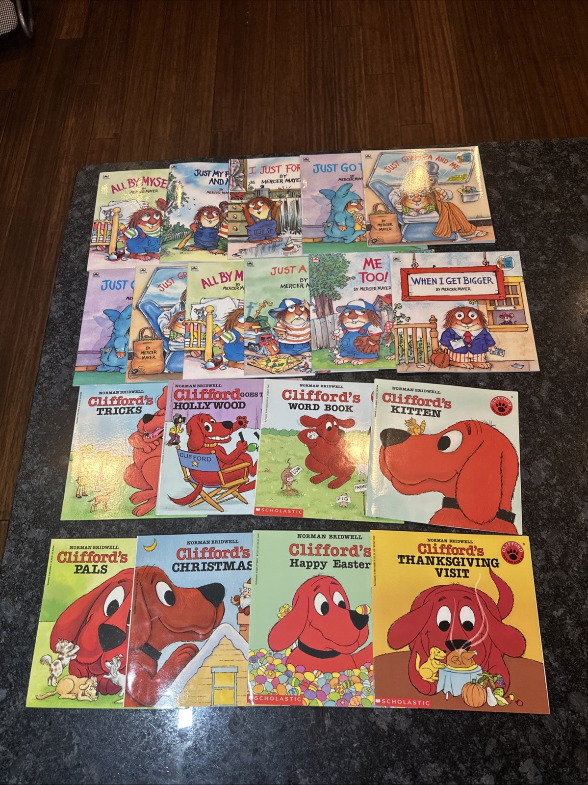 Lot of 11 Little Critter Mercer Mayer & 8 Clifford Red Dog Books Children Kids