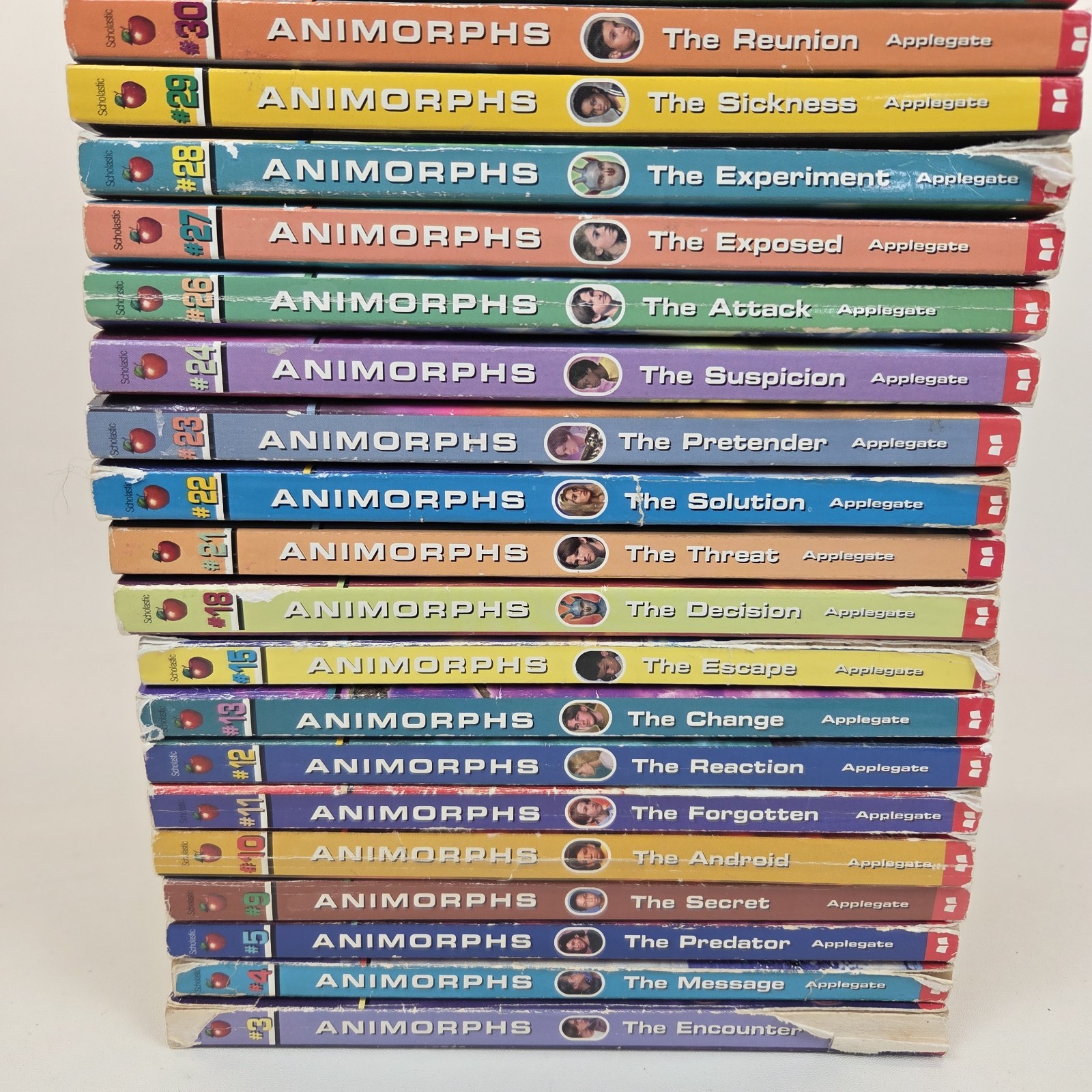 Animorphs 32 Paperback Book Lot Applegate Vintage 90’s Scholastic
