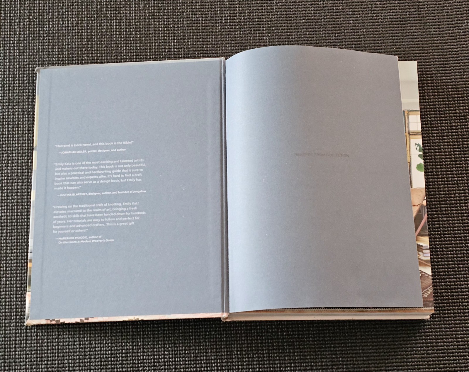 Modern Macramé Hardcover | 33 Projects | Ten Speed Press