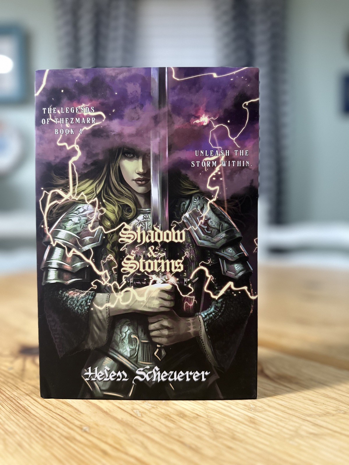 SIGNED Bookish Box THE LEGENDS OF THEZMARR Helen Scheuerer SPRAYED EDGES