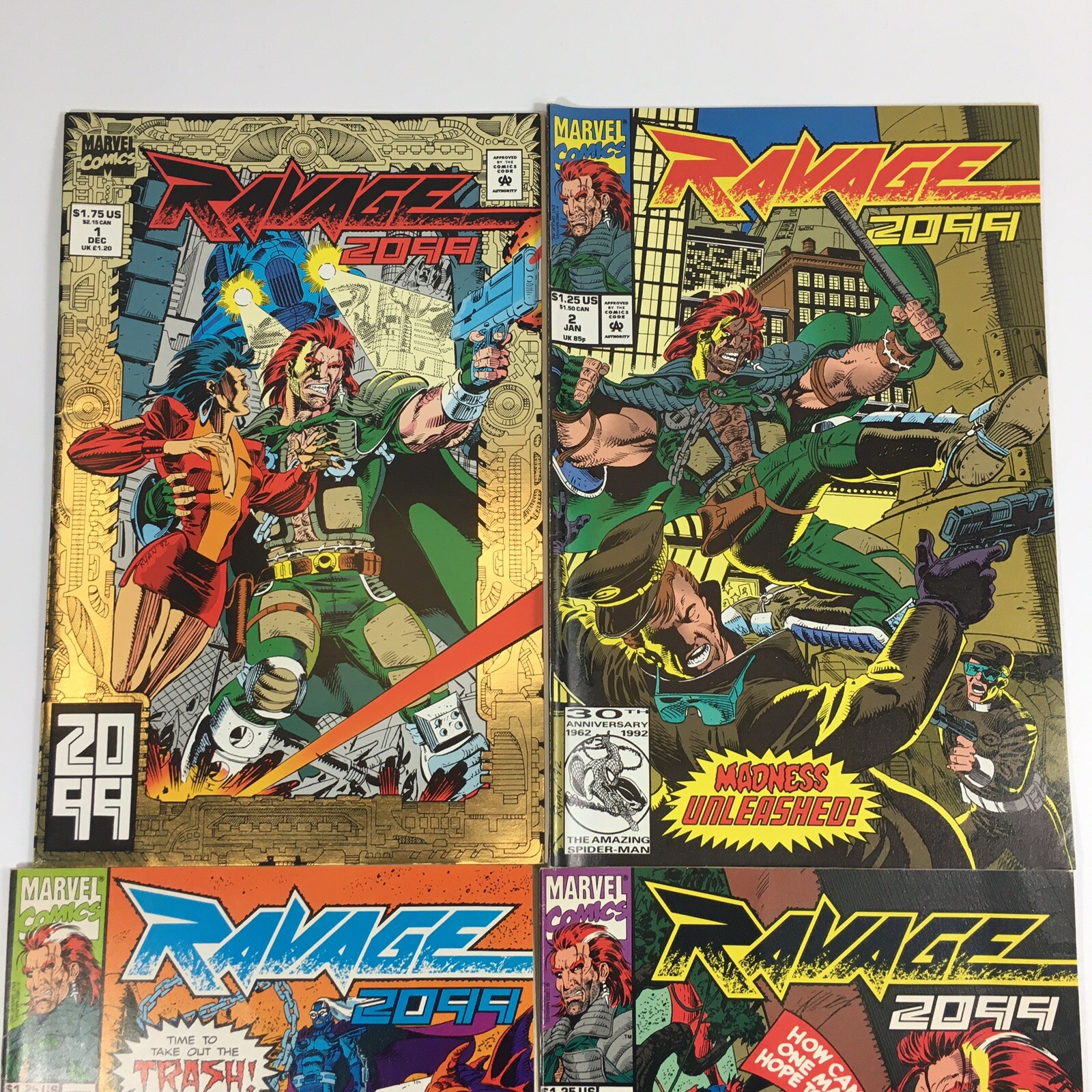Ravage 2099 #1-#4 & #6-#11 (10 Comics) 1991 Marvel 25.7cm X 17cm