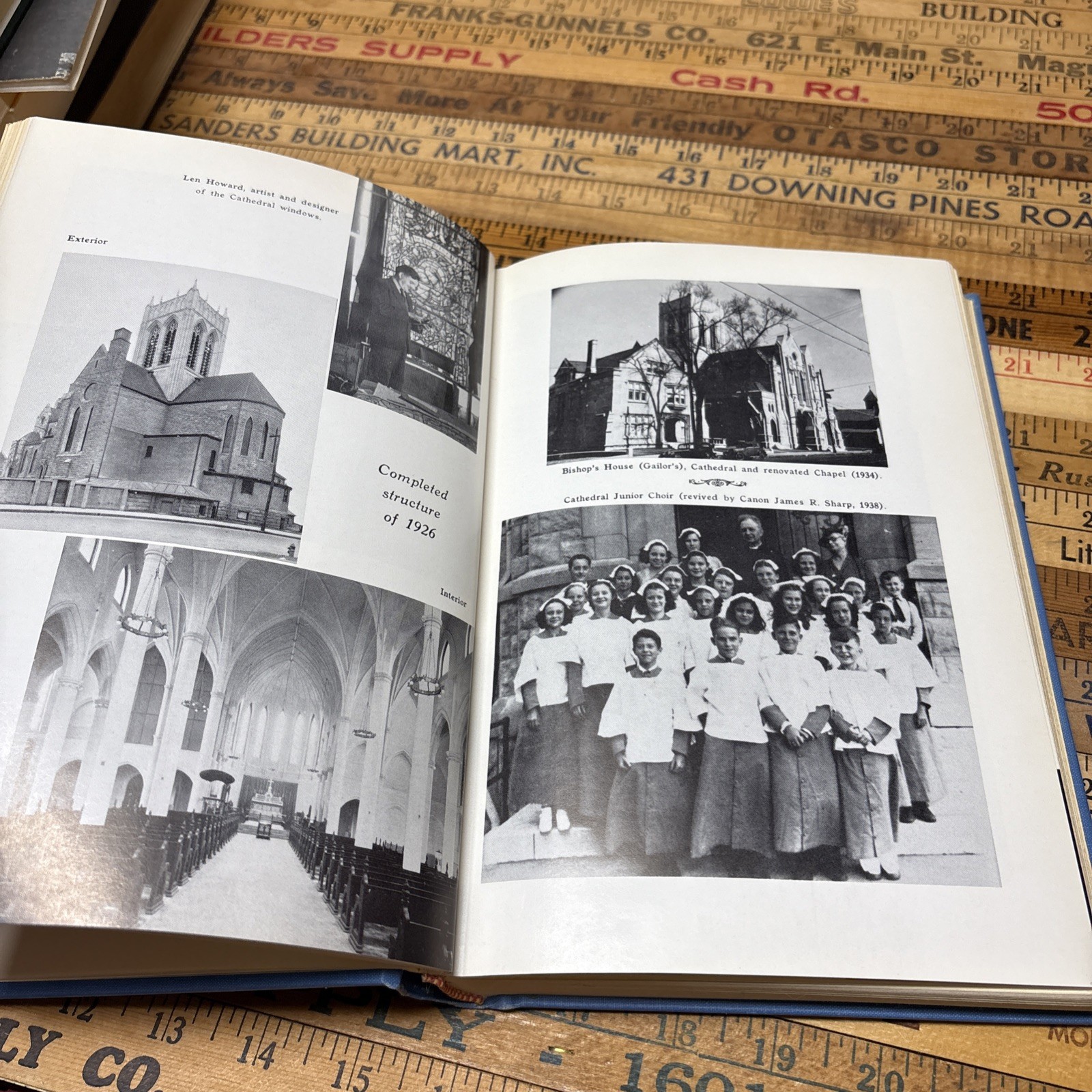 St. Mary’s Cathedral of Memphis HB w/out dj-1958-John H. Davis-264 pages