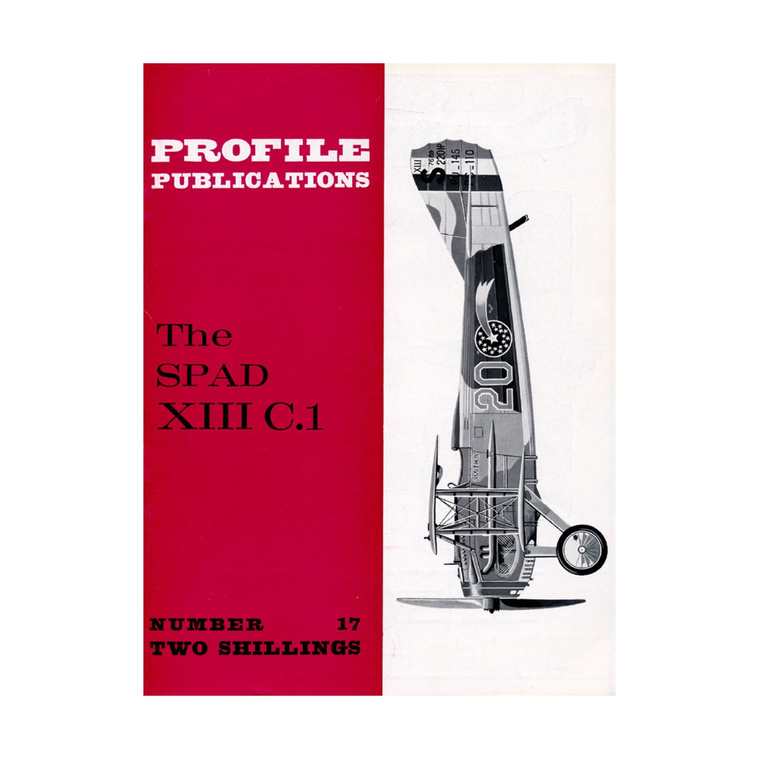 Profile Books Historical Magazine #17 – The SPAD XIII C.1 VG+