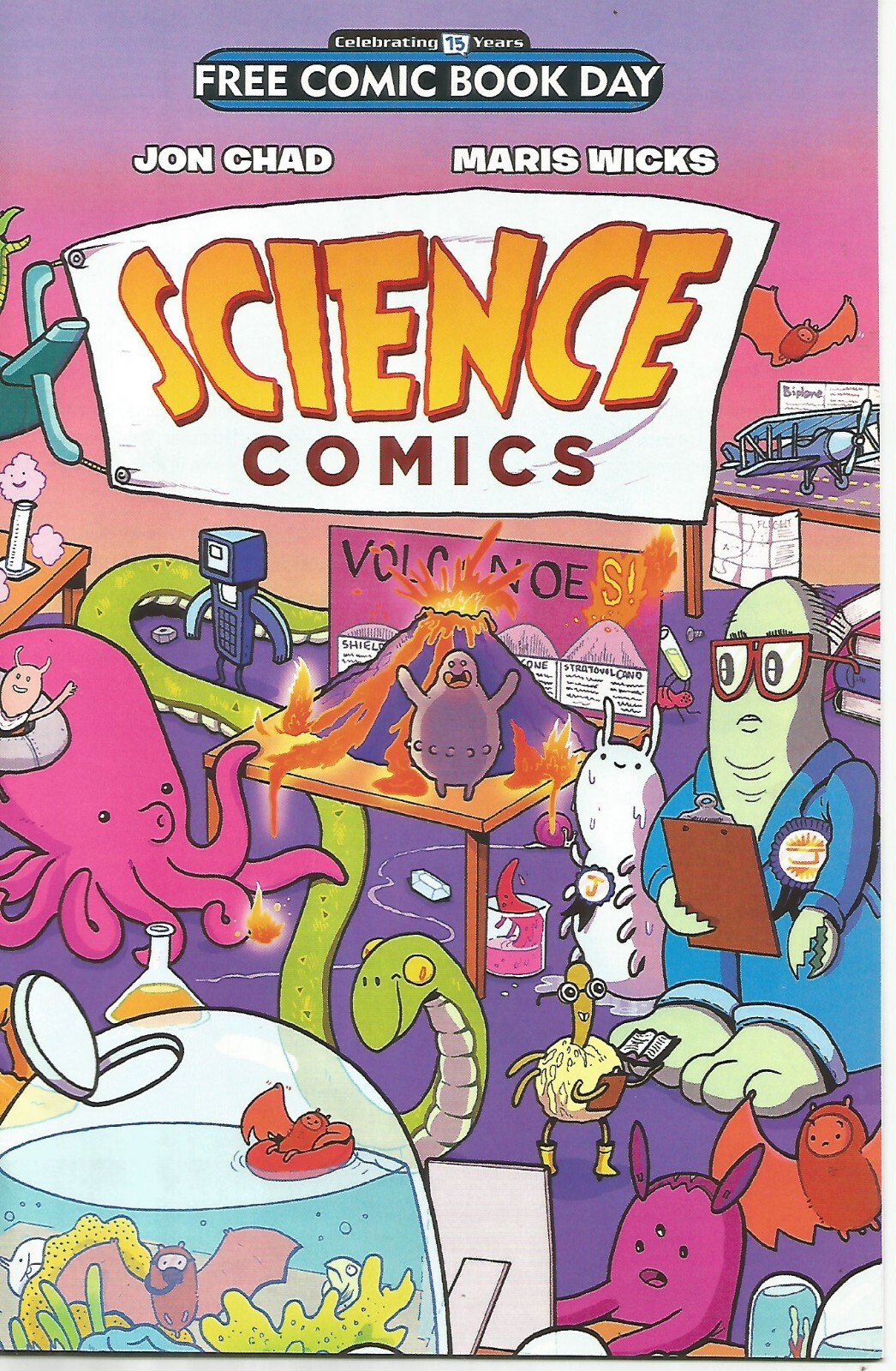 Science Comics FCBD by Jon Chad & Maris Wicks {Epicenter Comics 2016)