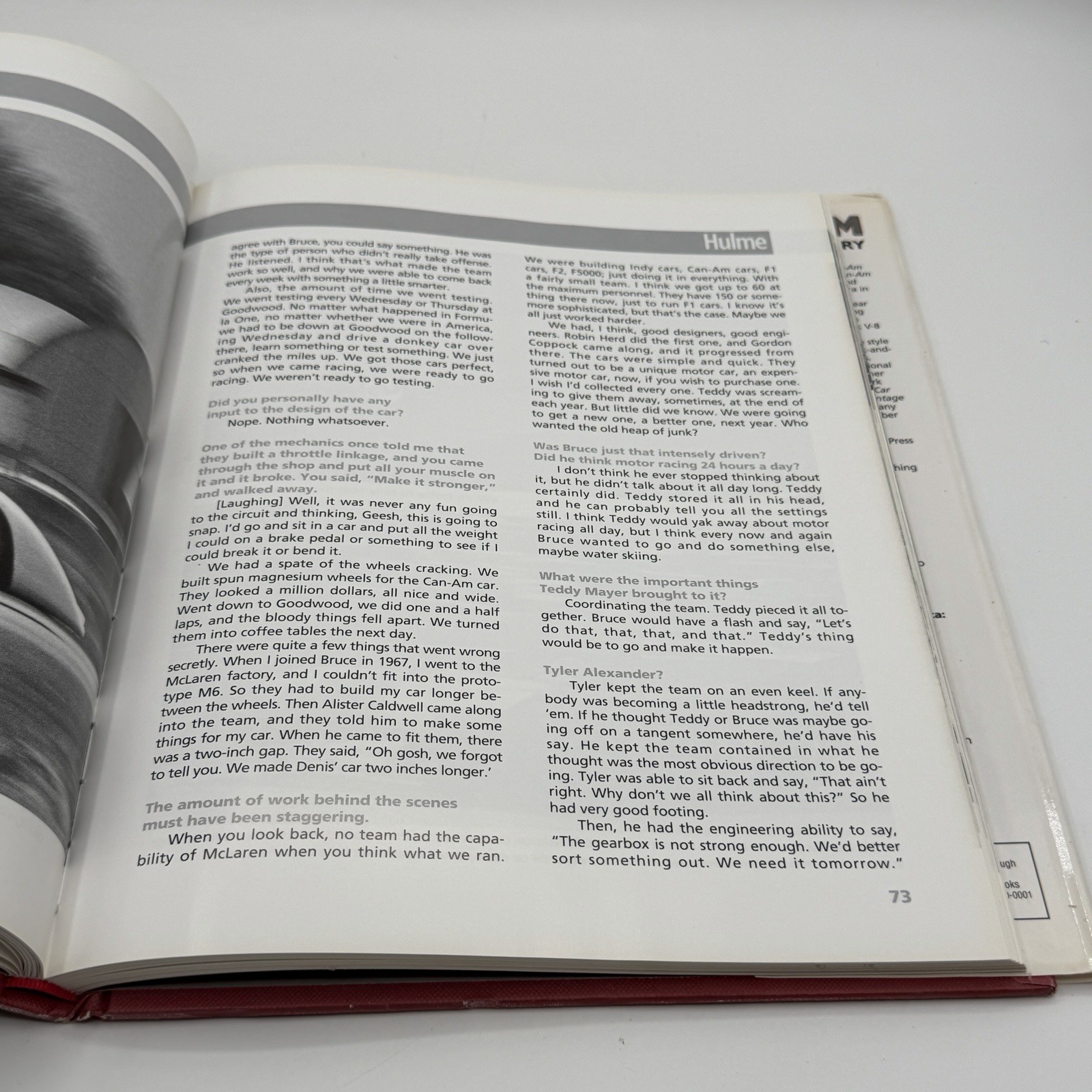 Can-Am Photo History by Pete Lyons Book w/ Dust Jacket