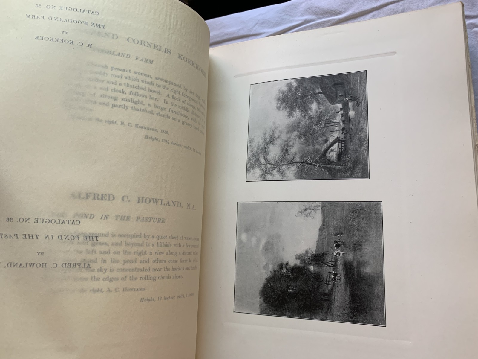 ILLUSTRATED ART CATALOGUE~ PRIVATE COLLECTION OF THE LATE FREDRICK S. GIBBS 1904