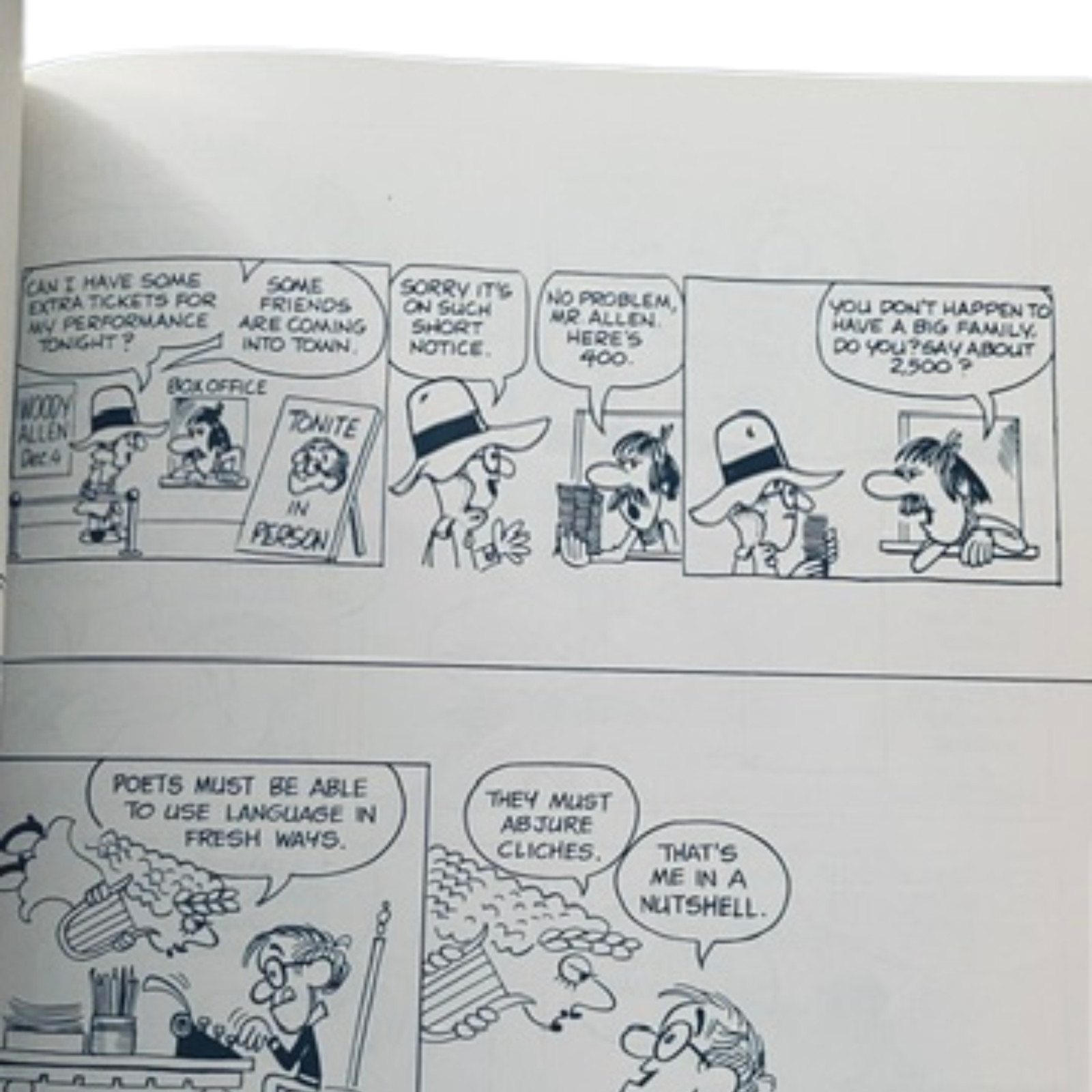 Vtg. 1978 NON-BEING & SOMETHINGNESS 1st Edition HC | Stuart Hample Woody Allen