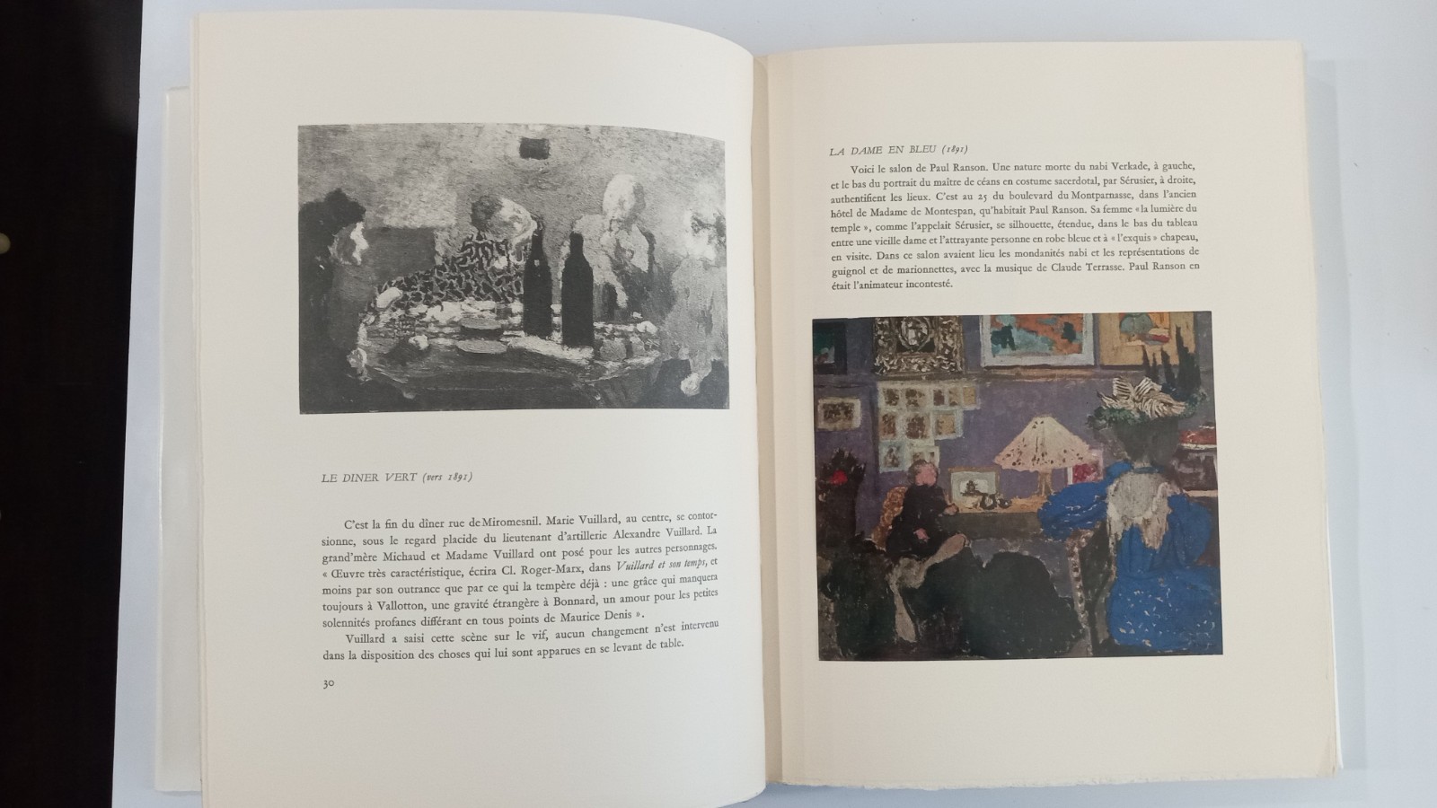 Vuillard Admiré Jacques Salomon Limited Edition 841/960 1961 Paris in French