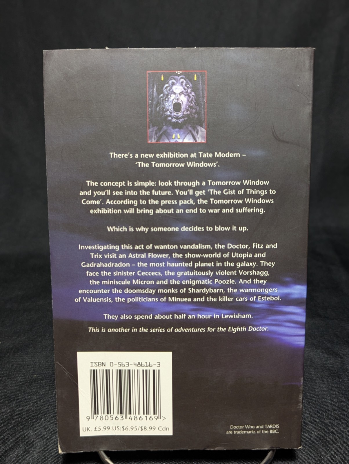 Doctor Who The Tomorrow Windows 2004 First Edition BBC Books Paperback EDA 72