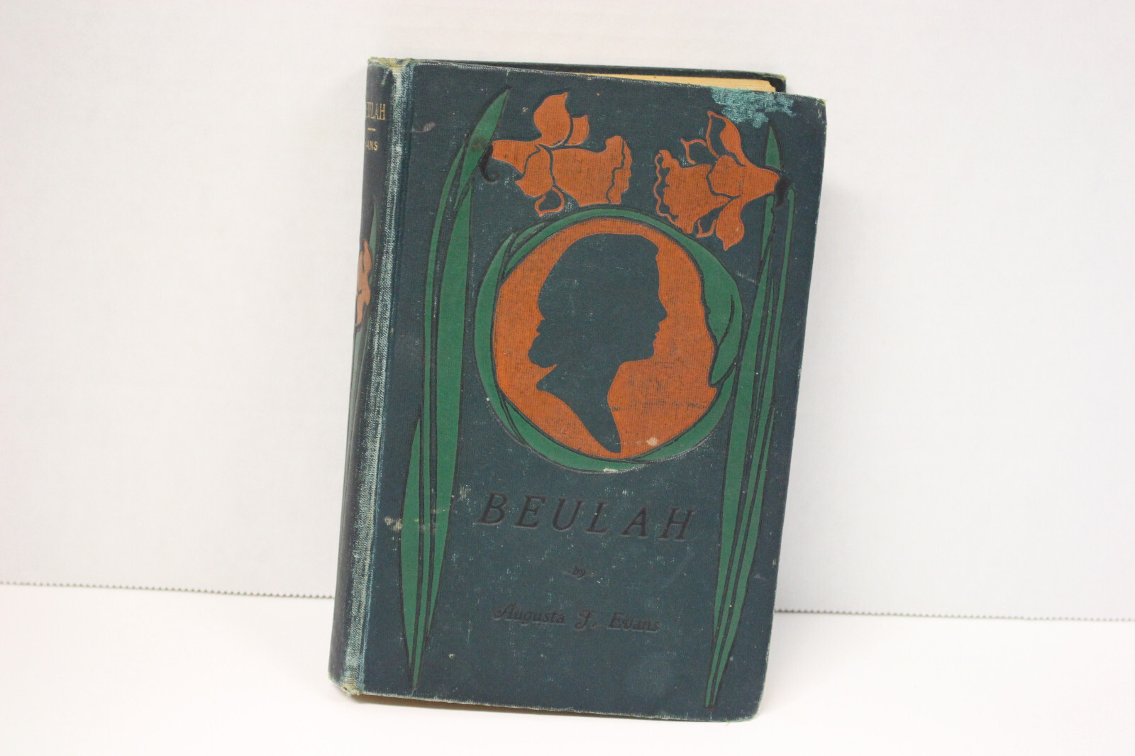 Beulah by Augusta J. Evans, Vintage hardcover, undated – circa 1859, 440 pages
