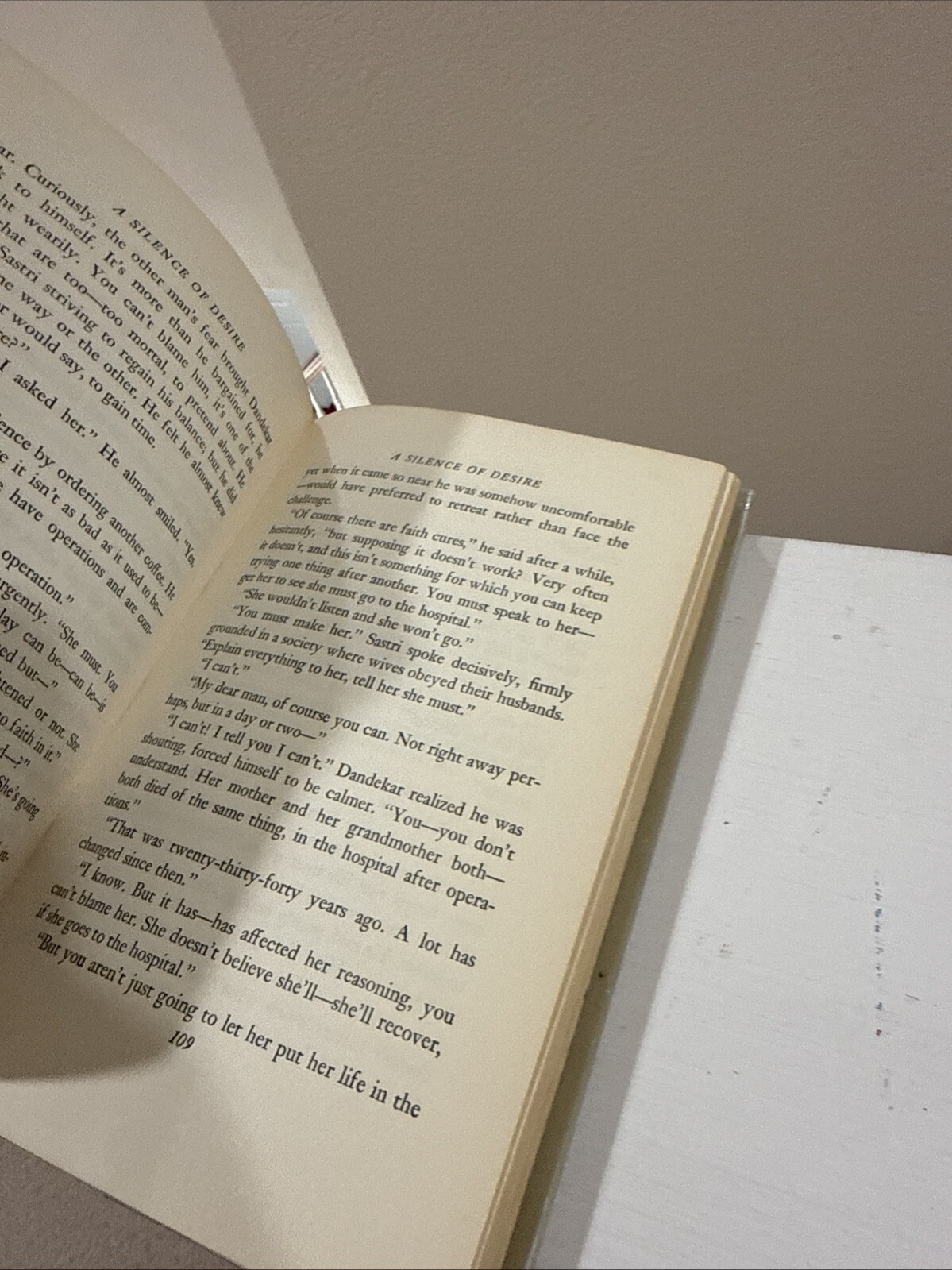 A Silence of Desire, Hardcover, 1960 Kamala Markandaya w/dust jacket Ex Library