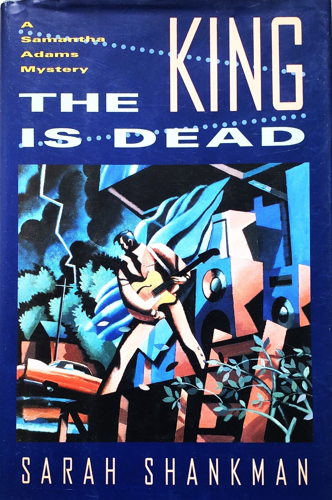 Vintage First Edition The King Is Dead Sarah Shankman Samantha Adams Mystery 199