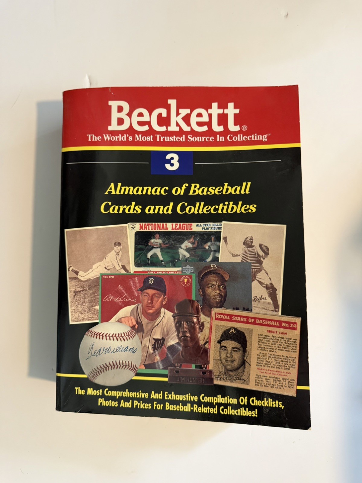 Beckett Almanac Of Baseball Cards And Collectibles GOOD