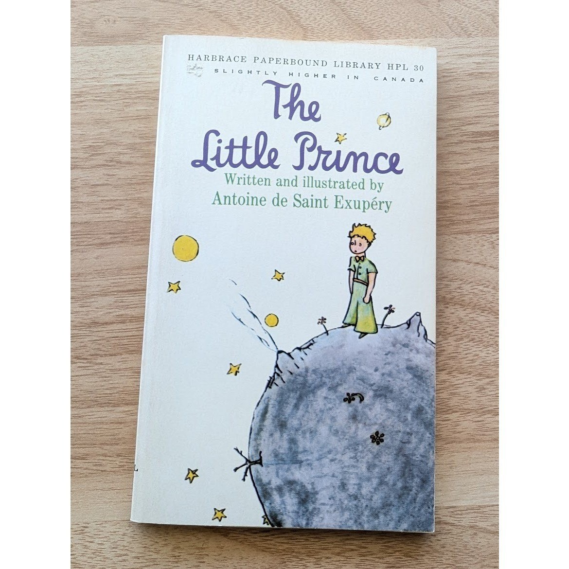 The Little Prince Antoine de Saint-Exupery Vintage 1969 Paperback 1st Very Good