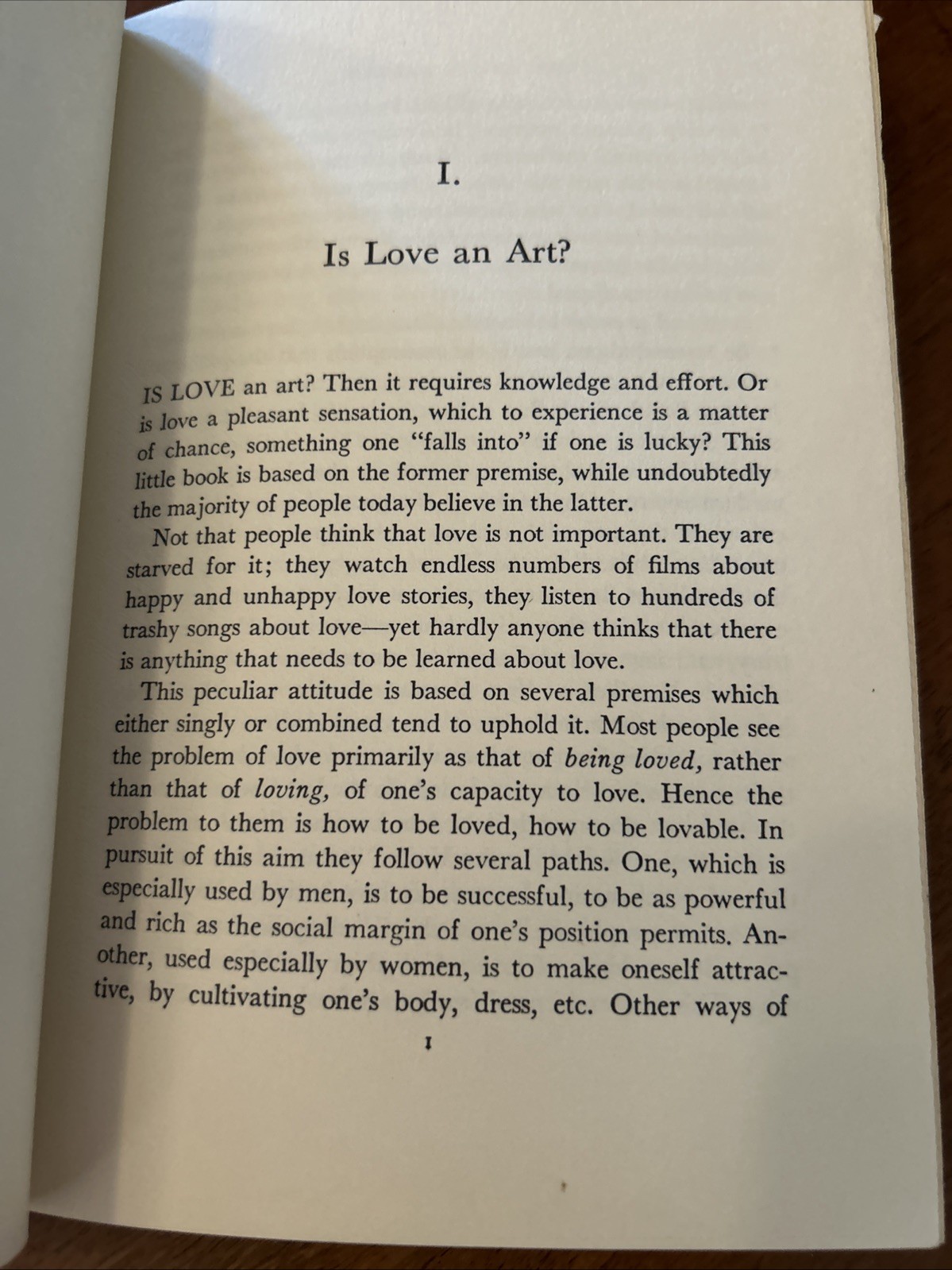 RARE The Art Of Loving Erich Fromm Harper 1st Printing 1956 HCDJ VG