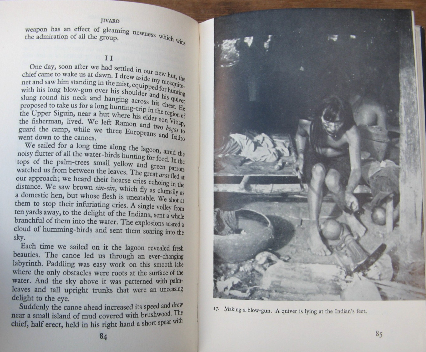 1953 Jivaro Among the Headshrinkers of the Amazon- Bertrand Flornoy 1st Edition