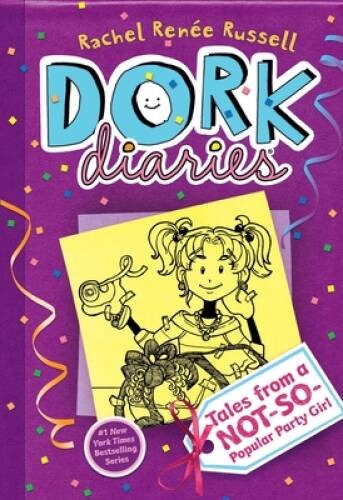Dork Diaries: Tales from a Not-So-Popular Party Girl – Hardcover – GOOD