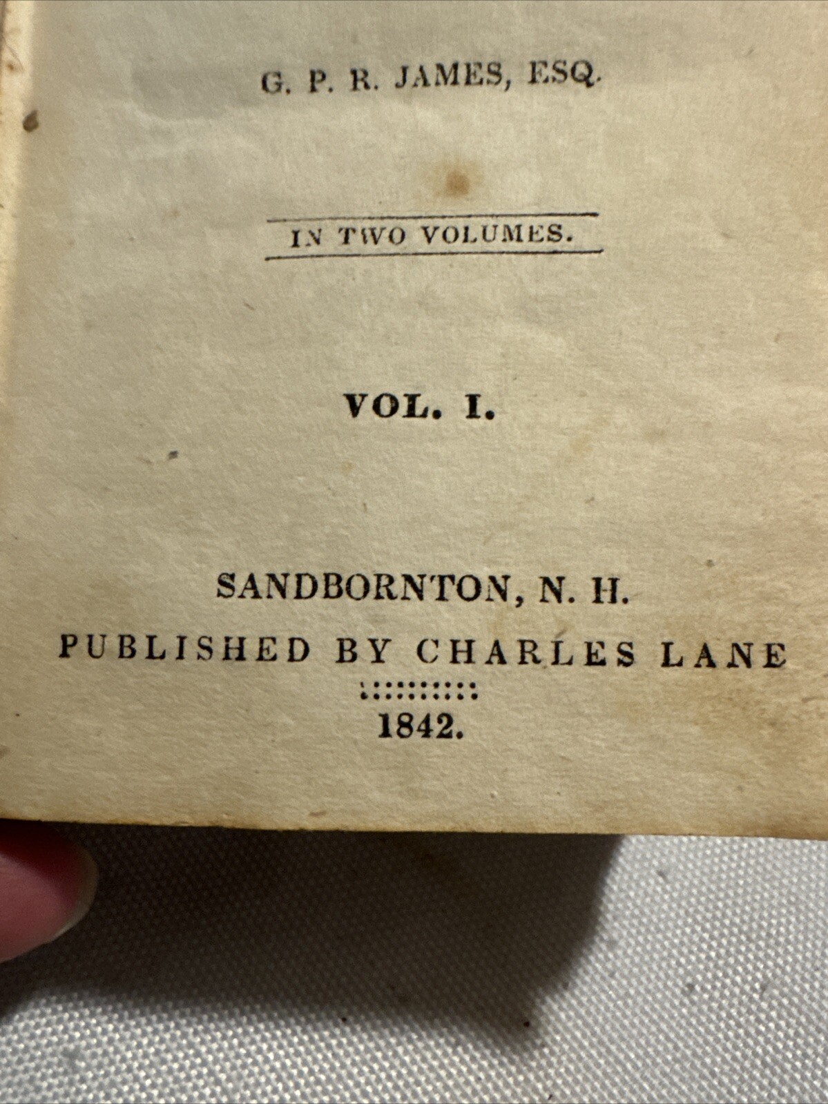 Richelieu A Tale Of France 1842, Volume 1…264 Pages