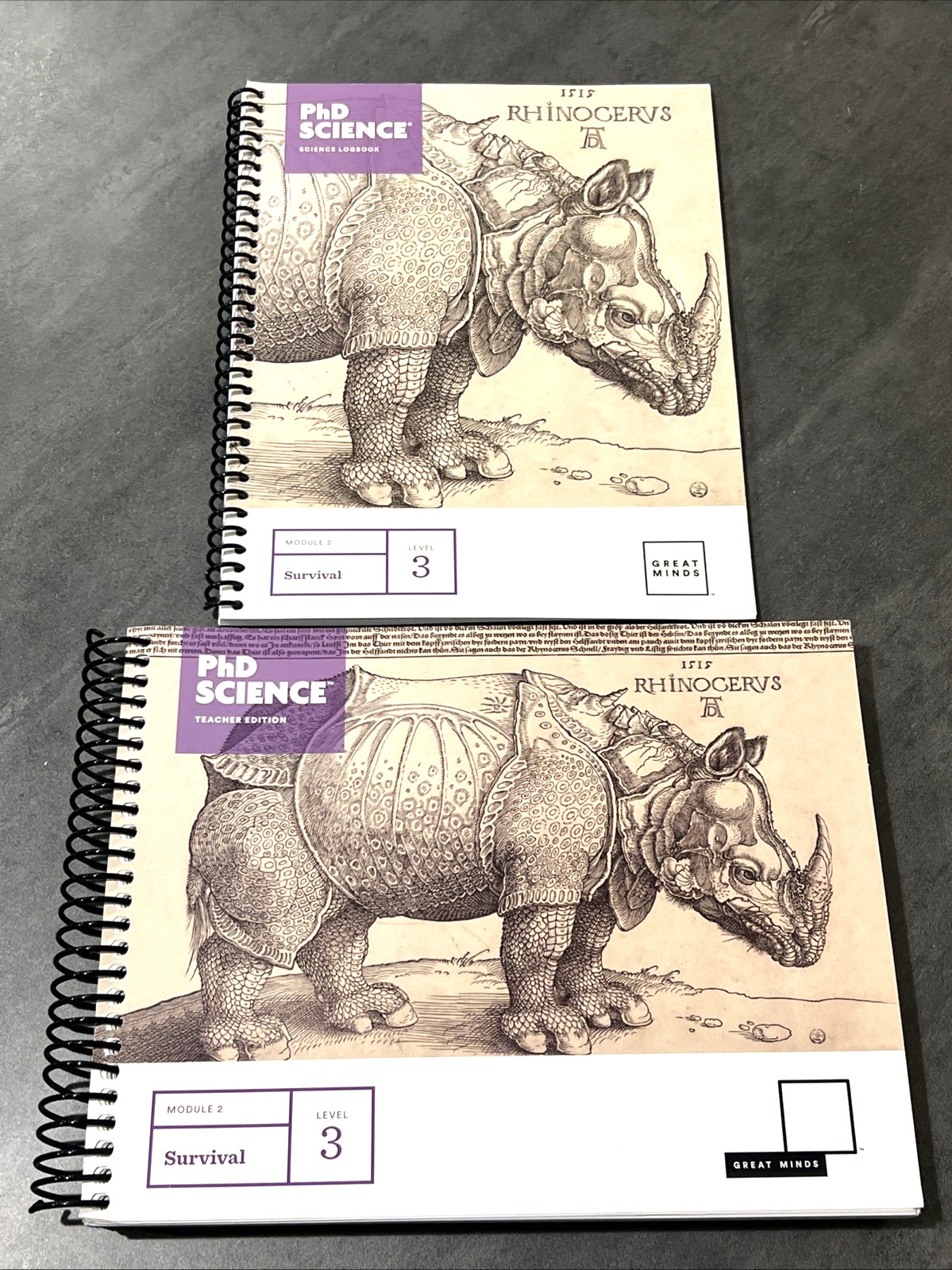 Great Minds PhD Science Grade Level 3 Teacher & Student Editions Modules 1-4 NEW