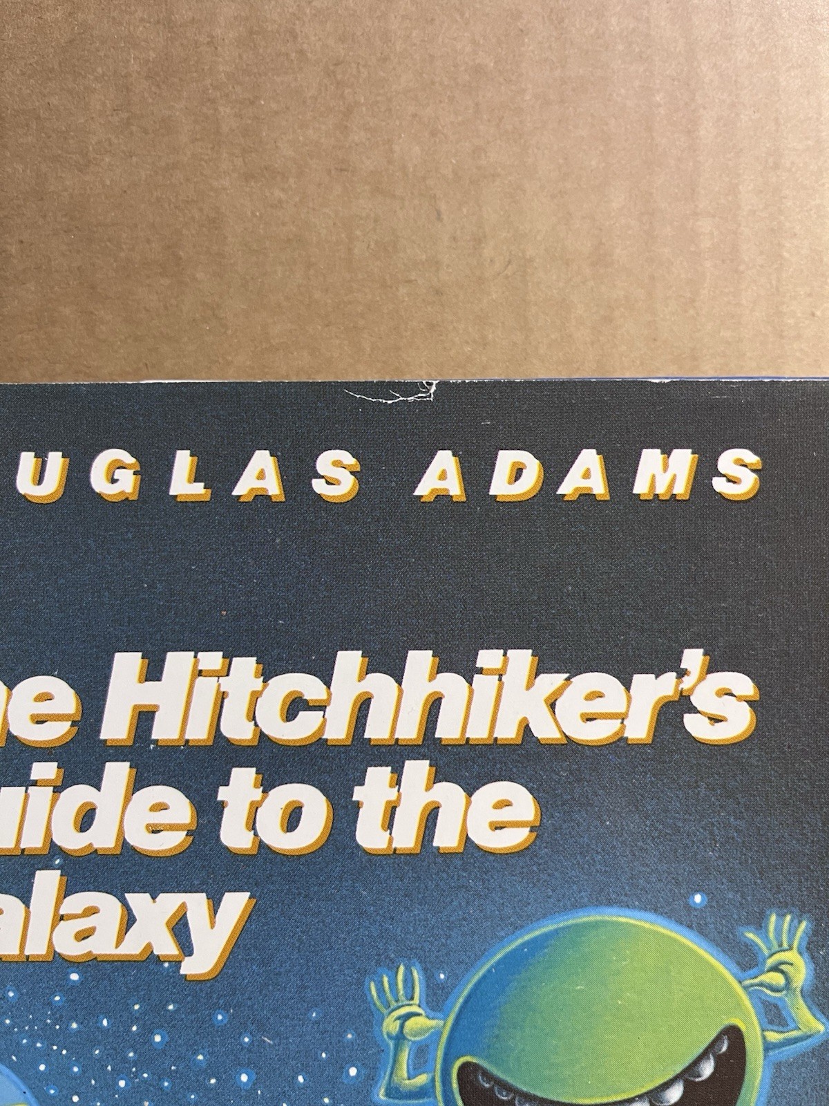 THE HITCHHIKER’S GUIDE TO THE GALAXY by Douglas Adams Harmony BCE hardcover