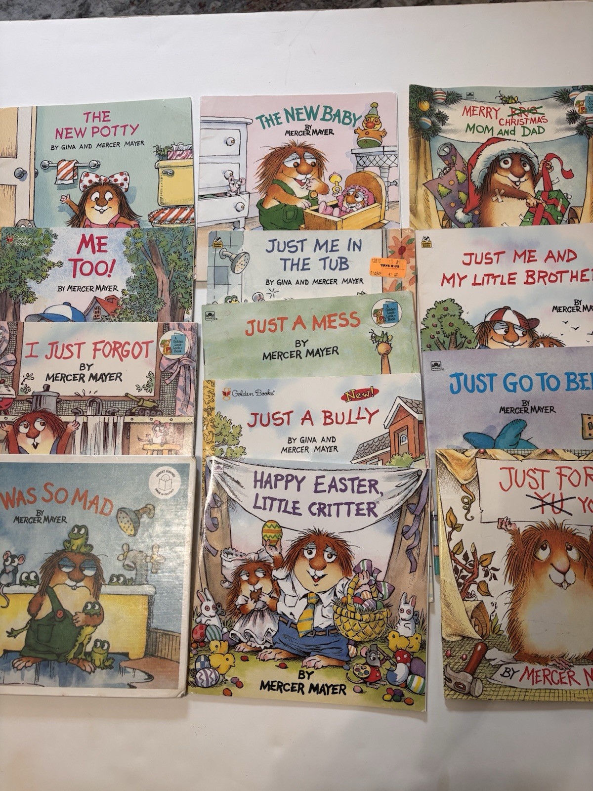 Lot of 13 Vtg Little Critter Books, New Baby, Easter, Just Go To Bed, Christmas