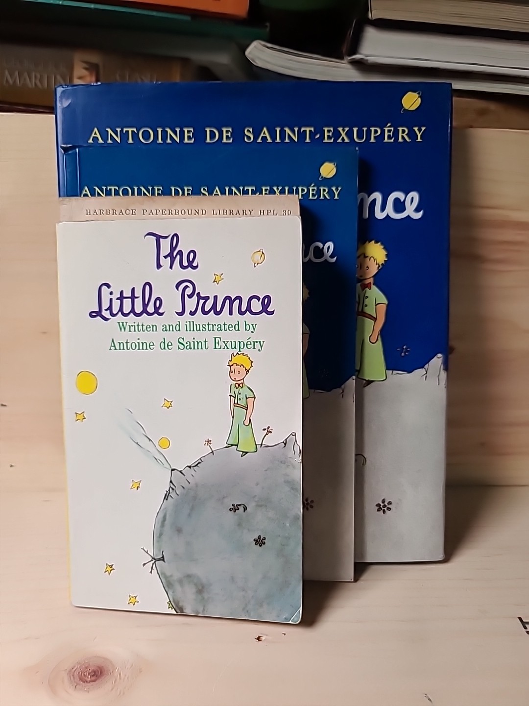 The Little Prince Lot 4 Antoine de Saint Exupery HC & PB Various Editions