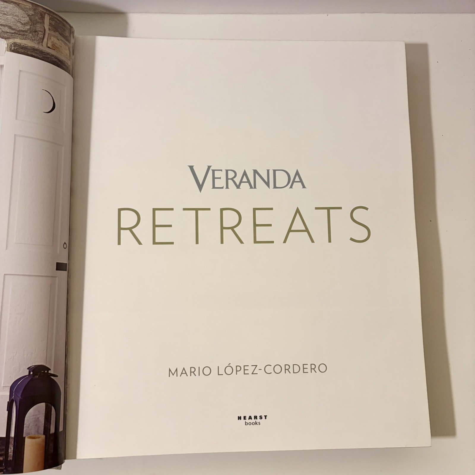 Veranda Retreats Coffee Table Book – Luxury Interior Design & Travel Inspiration