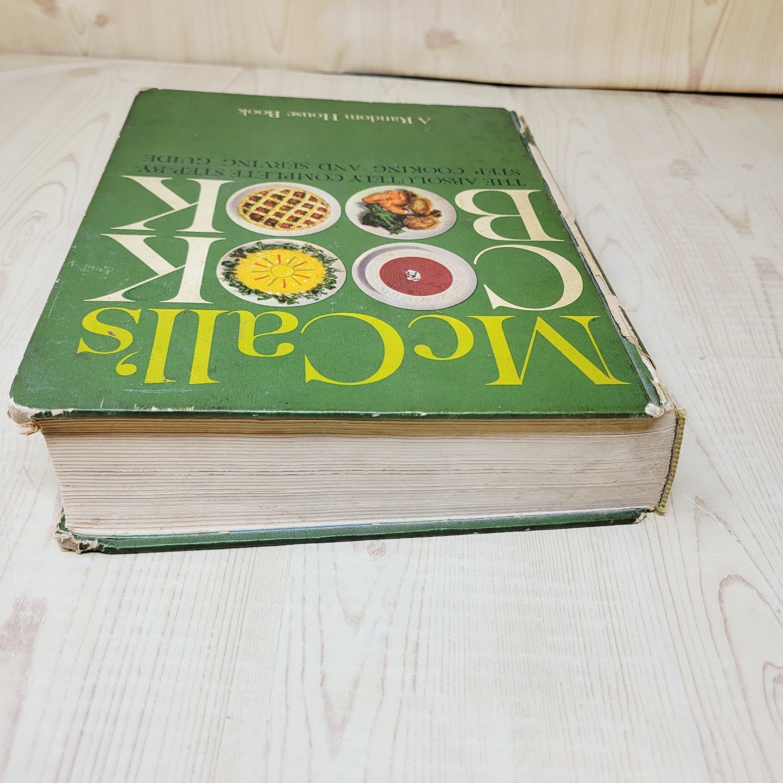 McCall’s Cook Book, 1963 Vintage Hardcover Green 5th Printing Random House