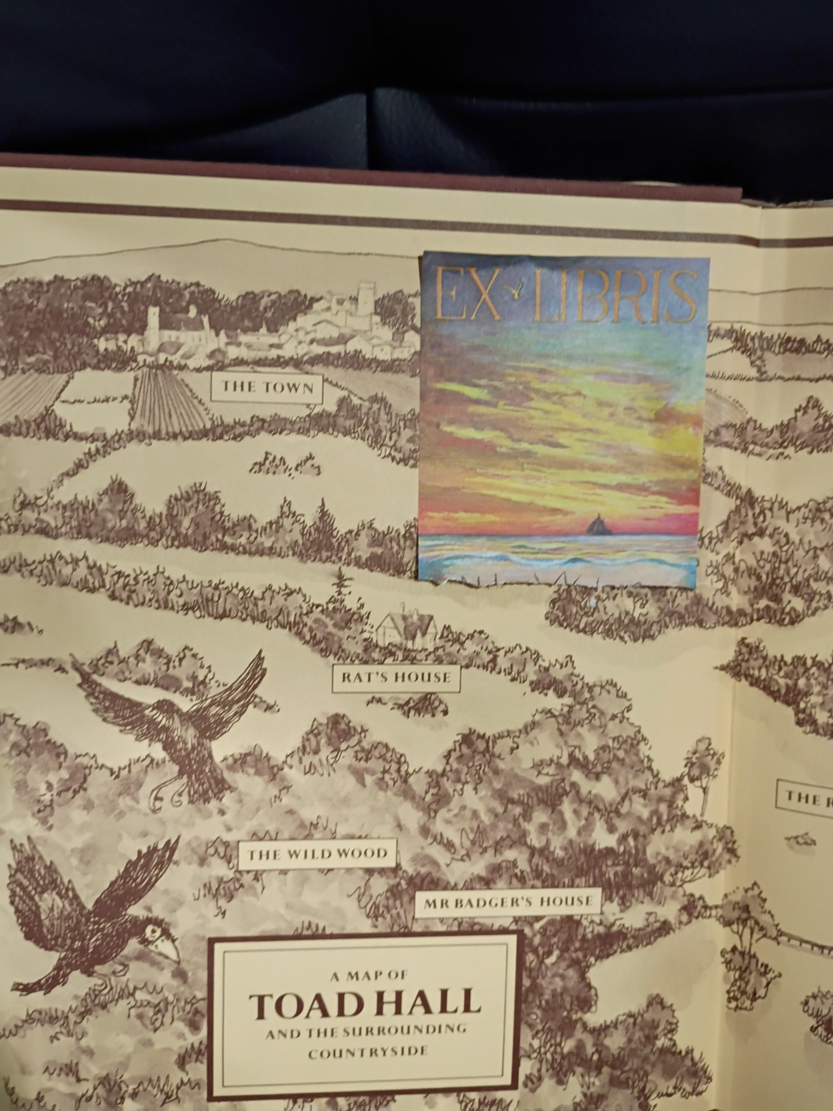 1980 The Wind in the Willows 1st Ed w/ Dust Jacket Kenneth Grahame Michael Hague