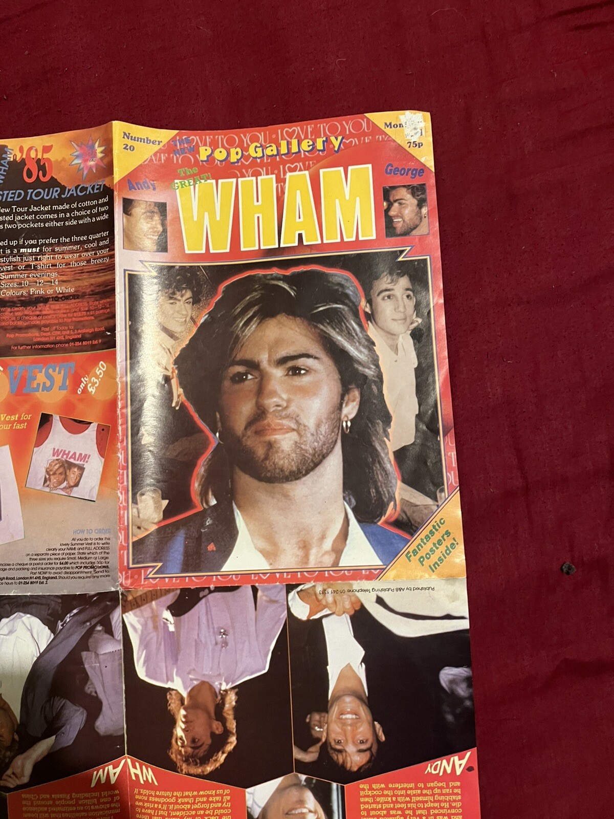 Pop Gallery Wham George Michael 1985 Poster