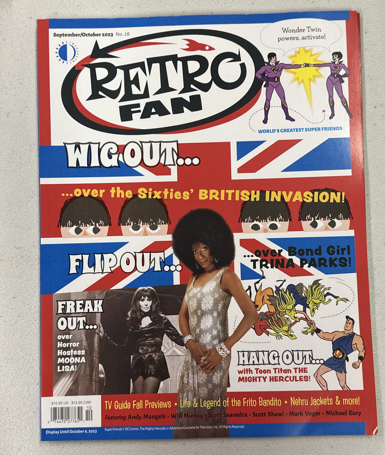 Retro Fan magazine Sep/Oct 2023 Wig out over the Sixties British Invasion