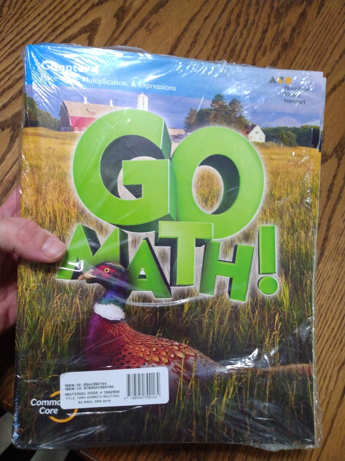 Go Math! Grade 5 Student Edition Set Pb 2016 Sealed 12 booklet bundle multi-vol.