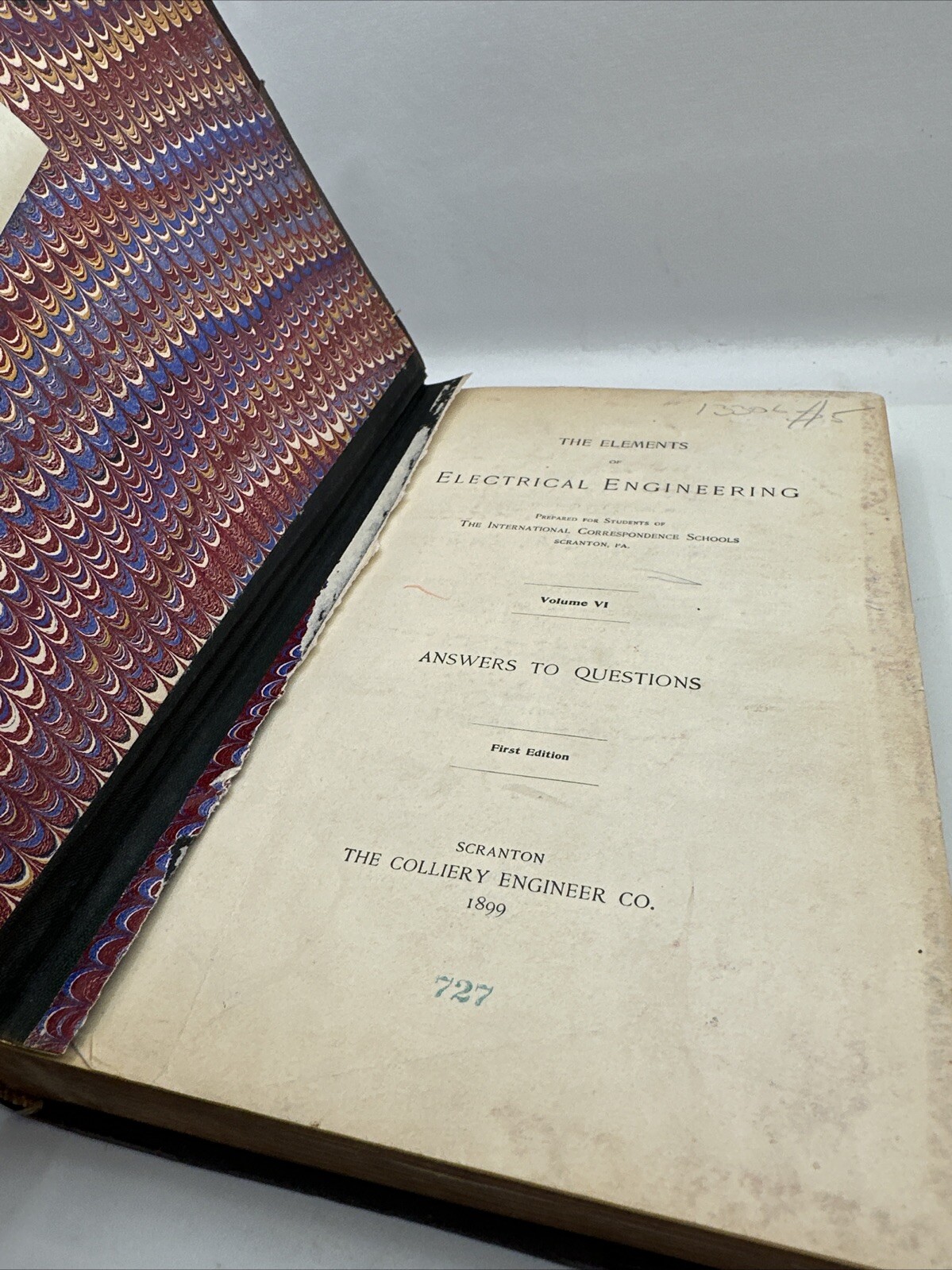 the elements of electrical engineering Volume VI Answers To Questions HC