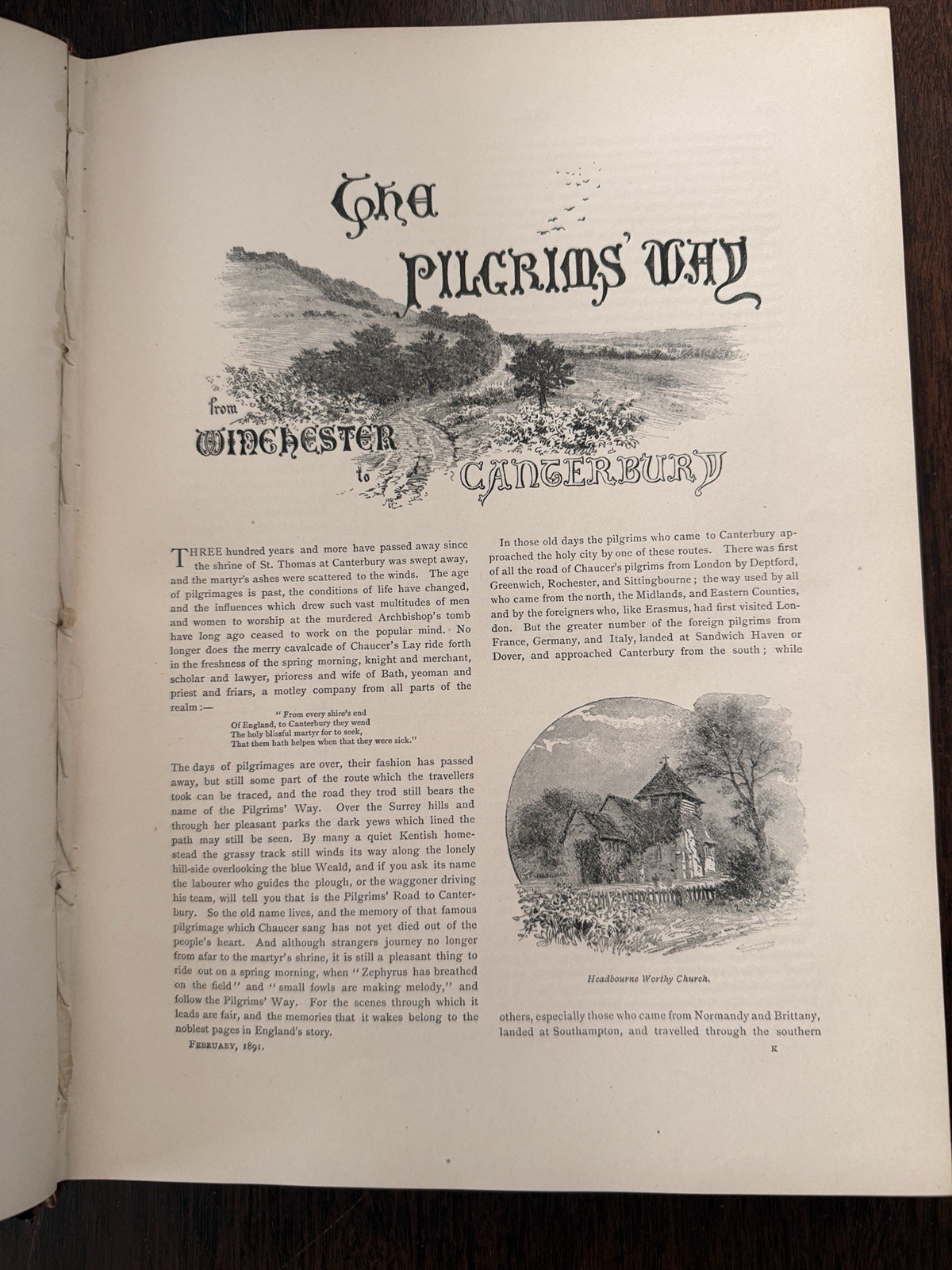 1891 The Art Journal, New Series, Virtue & Co, London Etchings Photograv Plates