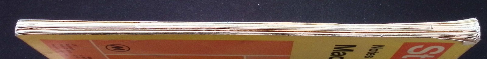 Study-Aids : Notes on Shakespeare’s Macbeth, 1976 Reprint Methuen Educational PB