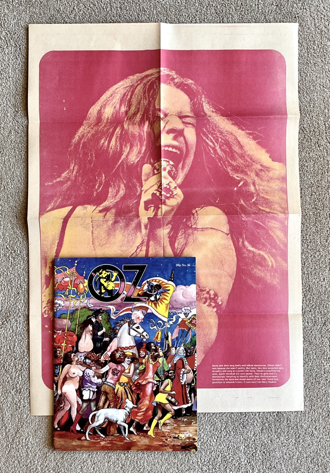 OZ MAGAZINE Complete set Nos. 1- 48. With inserts