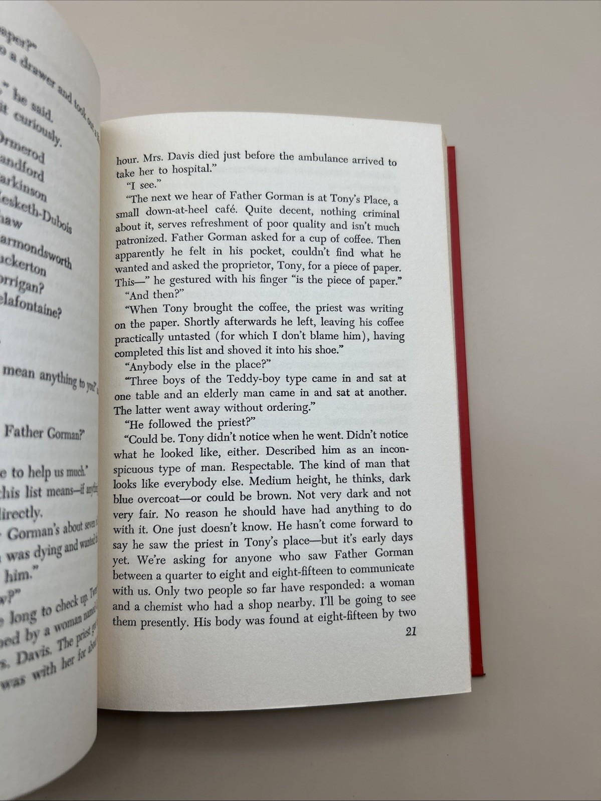 The Pale Horse by Agatha Christie Detective Fiction 1st Edition Hardcover Book