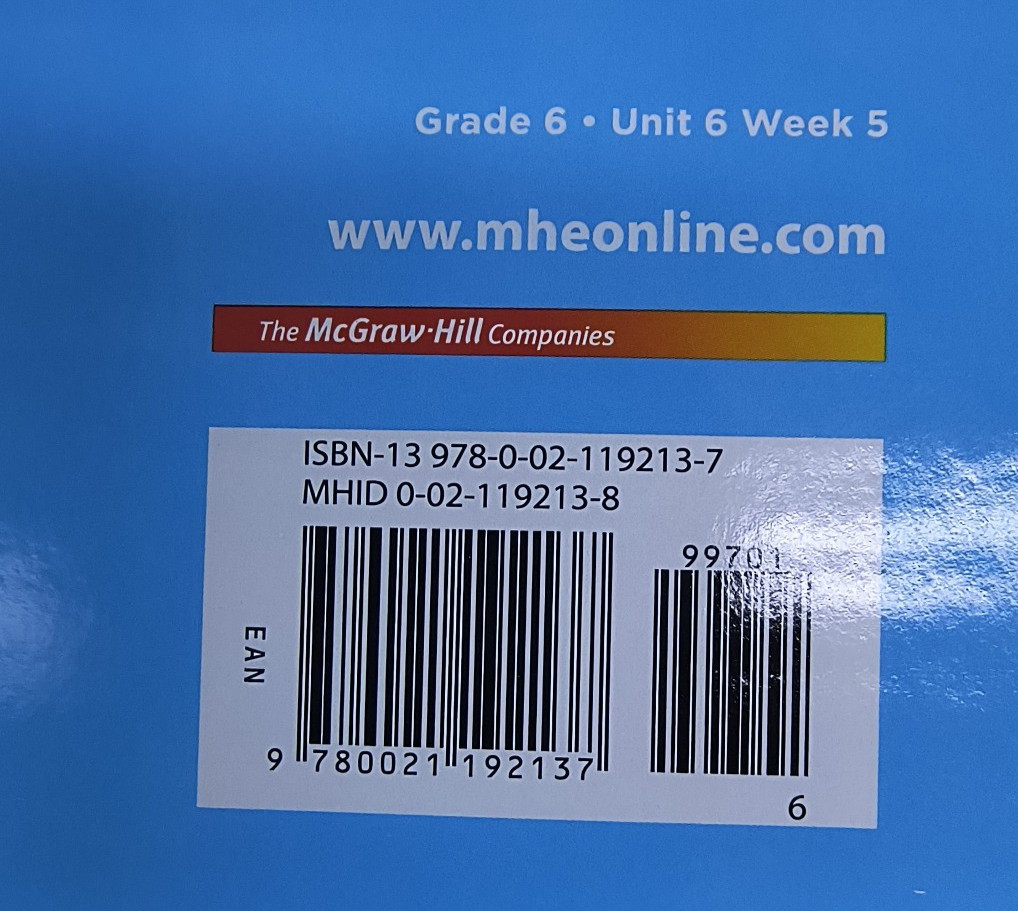 Reading Wonders Leveled Readers Grade 6 On Level Blue McGraw Hill