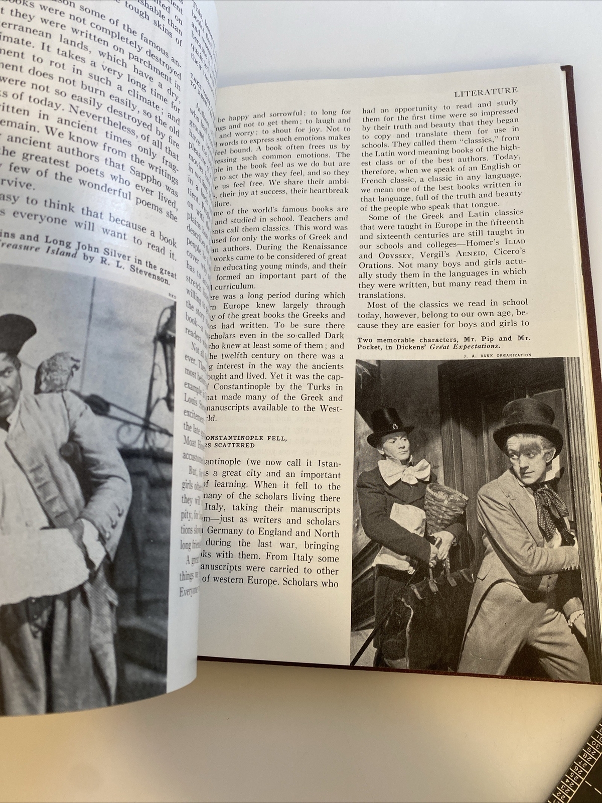 Vintage Book of Knowledge Annual 1951 Grolier Society HC abw