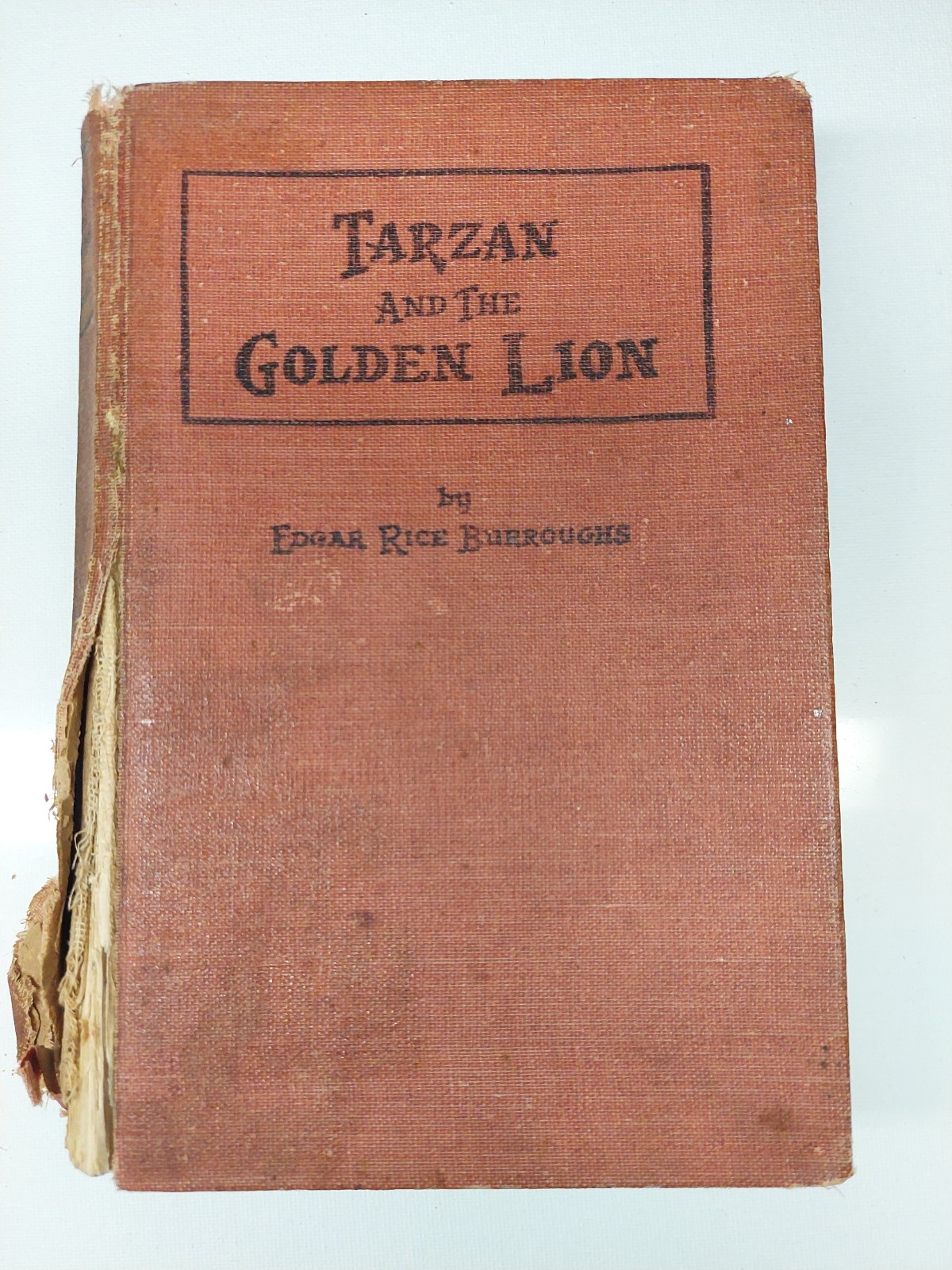 Lot of 10 Vintage Tarzan Books Edgar Rice Burroughs 1915-50s Old Hard Cover