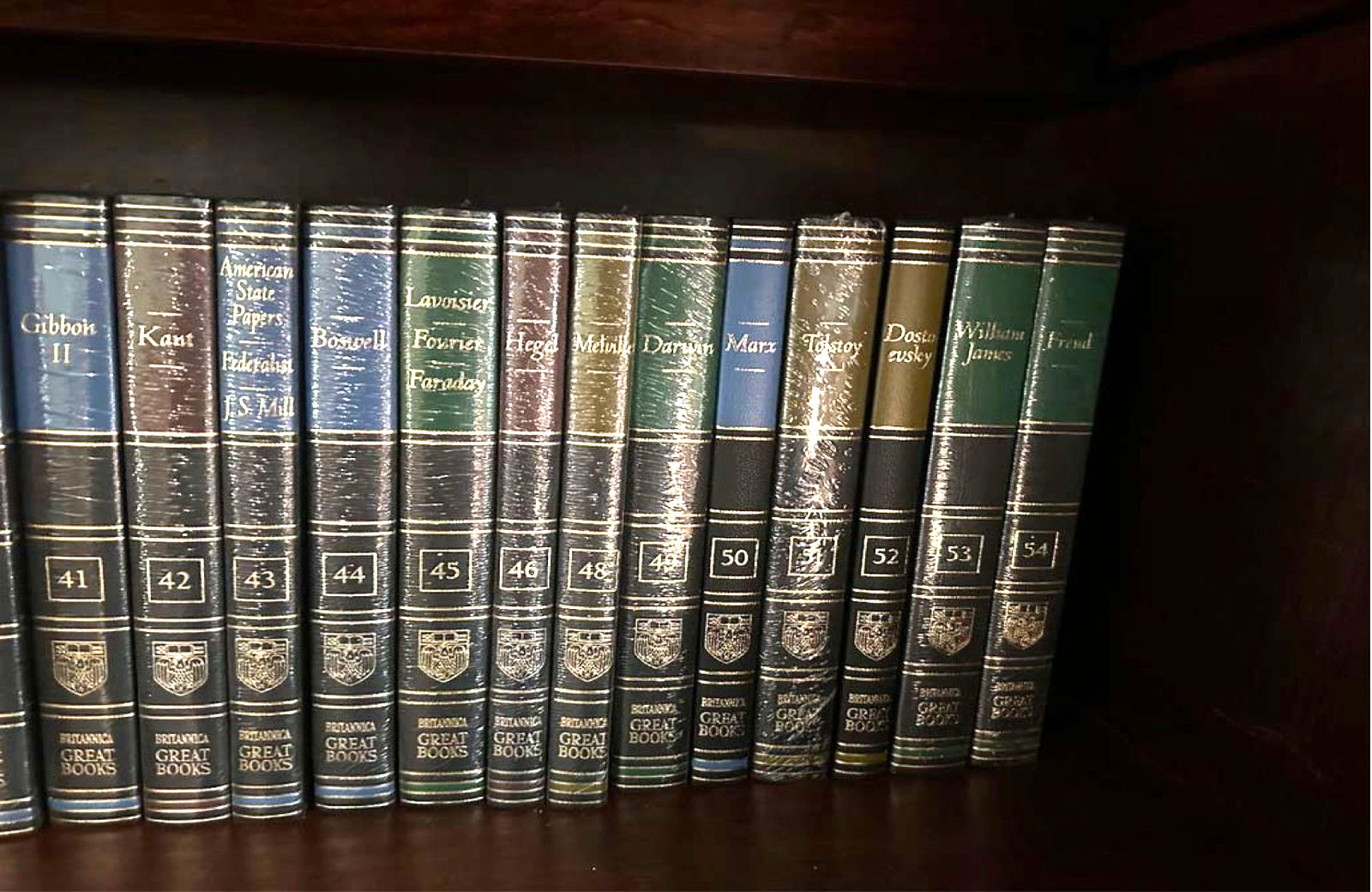 Britannica Great Books of the Western World Set 52 Vol.-Most New & Sealed