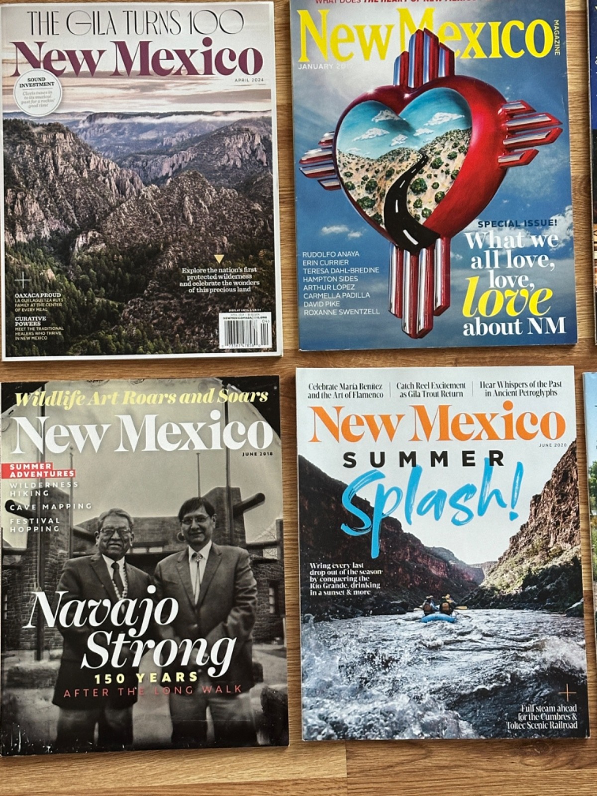 New Mexico Magazine (multi-year) Lot of 6 Issues Lifestyle Home Decor Recipes