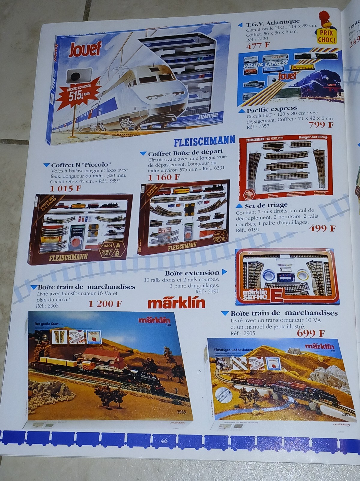 1991 Le Train Bleu Full Size Toy Catalog Full TMNT Toy Line Loaded 47 Pages