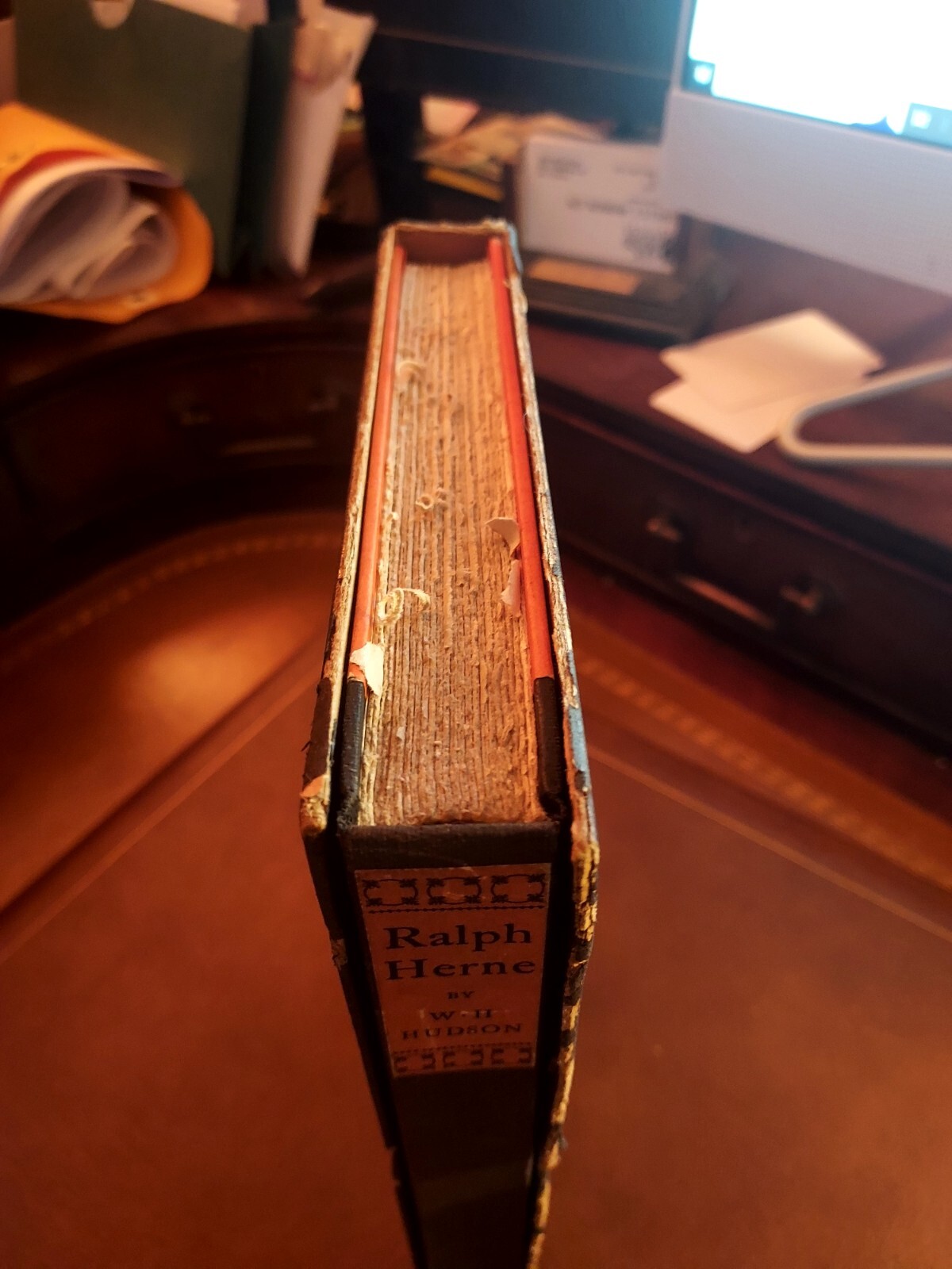 Ralph Herne by W. H. Hudson, HC 1923, Alfred A. Knopf, Ltd. Edition #457 of 950