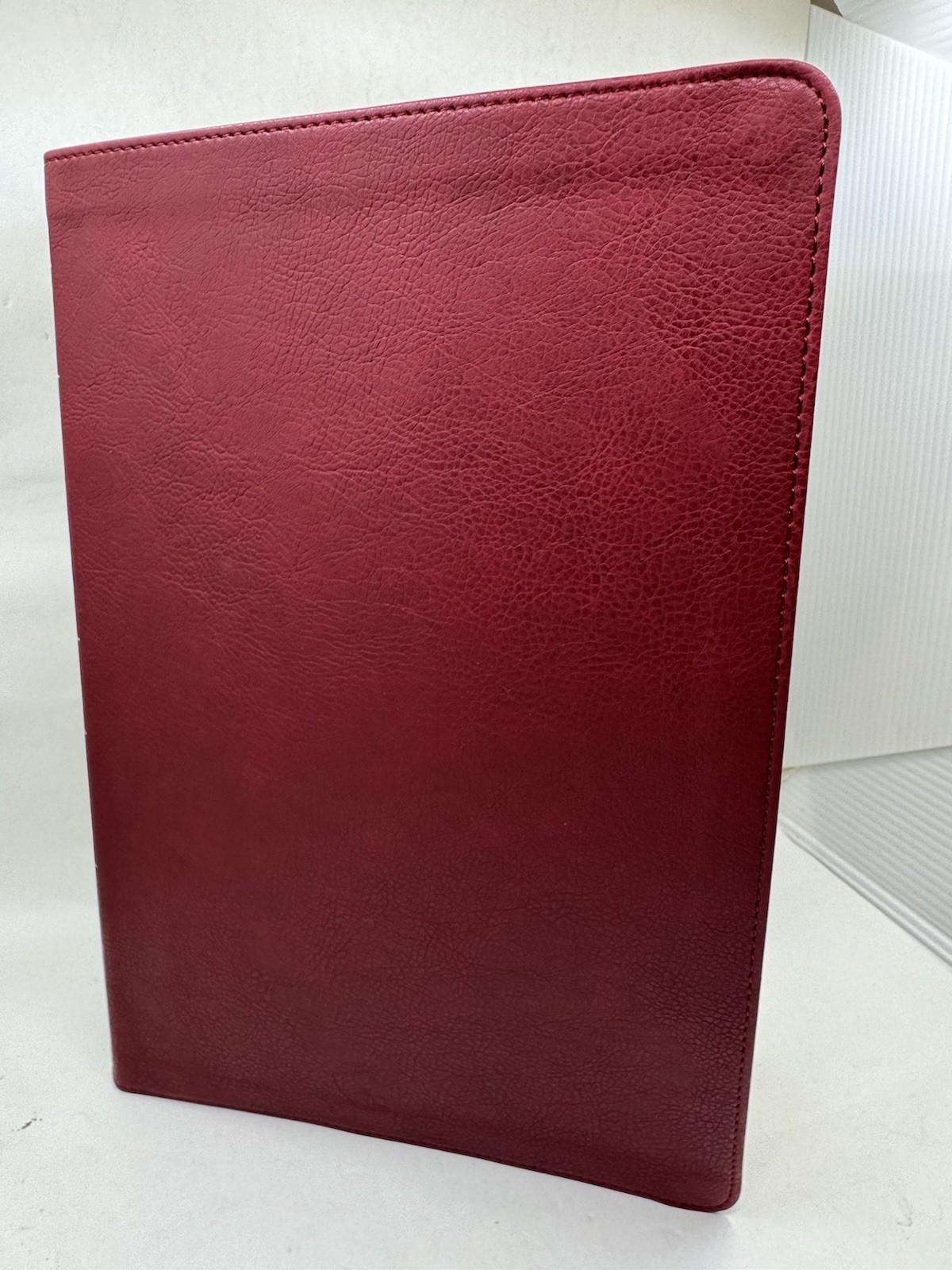RVR, Biblia de Estudio Trasfondo Cultural, Leathersoft, Rojo Vino, Interior a…