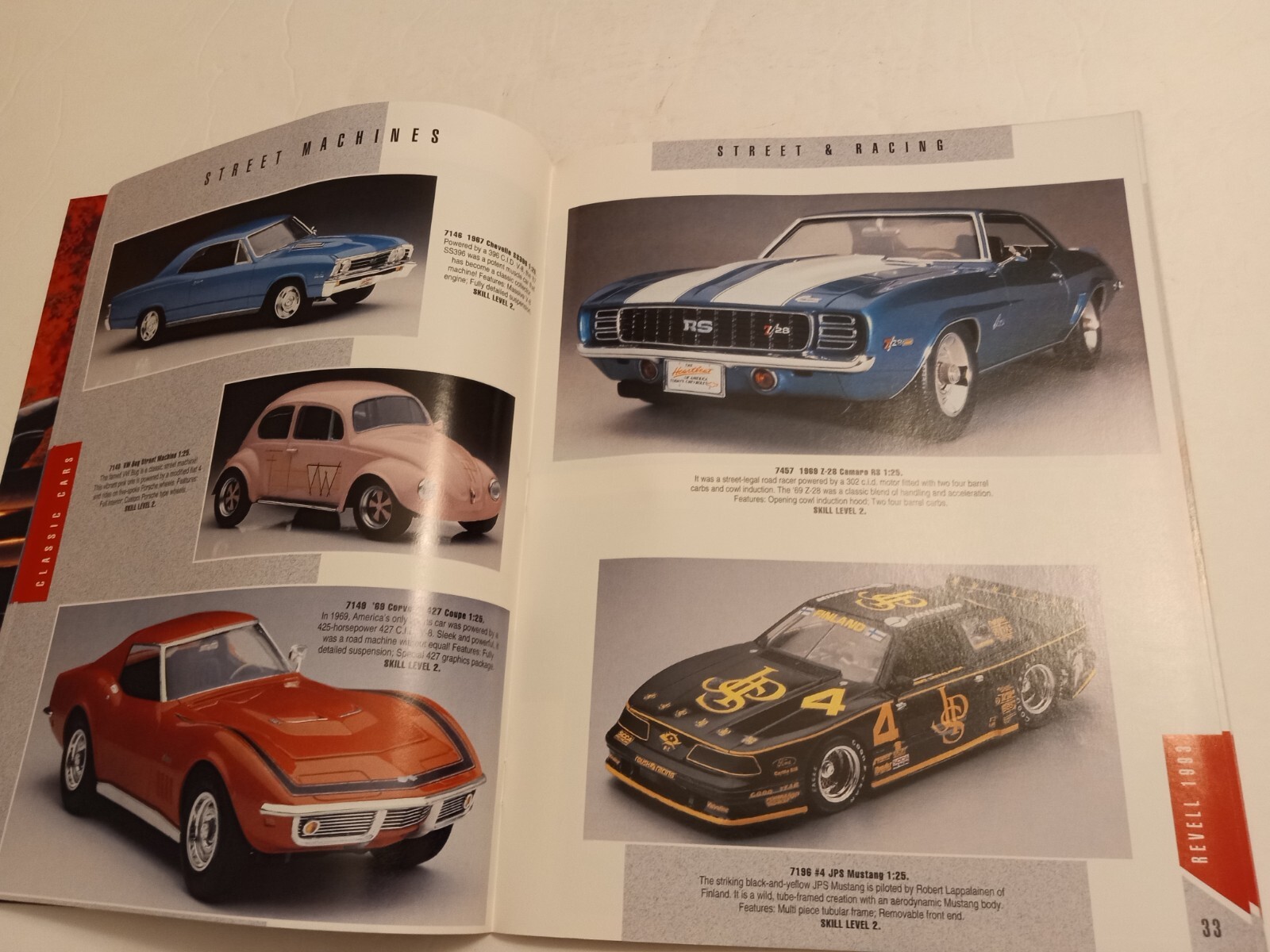 Revell 1993 Model Kits Catalog SPORTS CARS, AIRCRAFT, TRUCKS, NASA SPACE PROGRAM