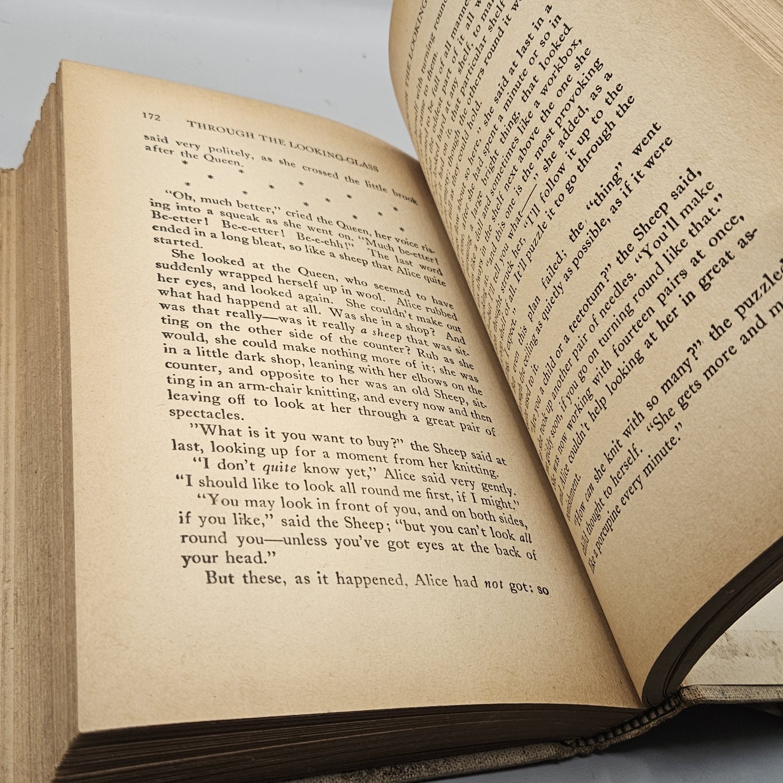 Alice In Wonderland Hardcover Book With DJ World Publishing 1940s